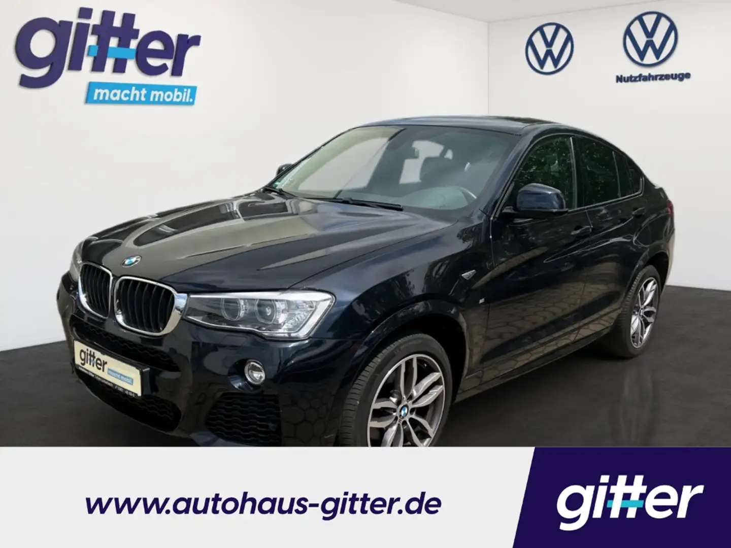 BMW X4 xDrive 20 d M SPORT NAVI SHZ BLUETOOTH Schwarz - 1