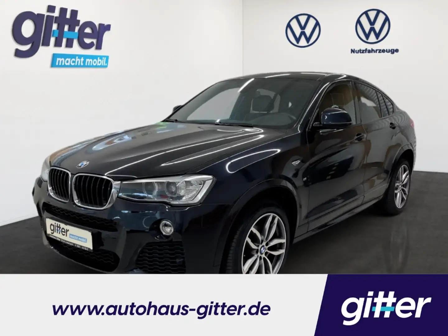 BMW X4 xDrive 20 d M SPORT NAVI SHZ BLUETOOTH Czarny - 1