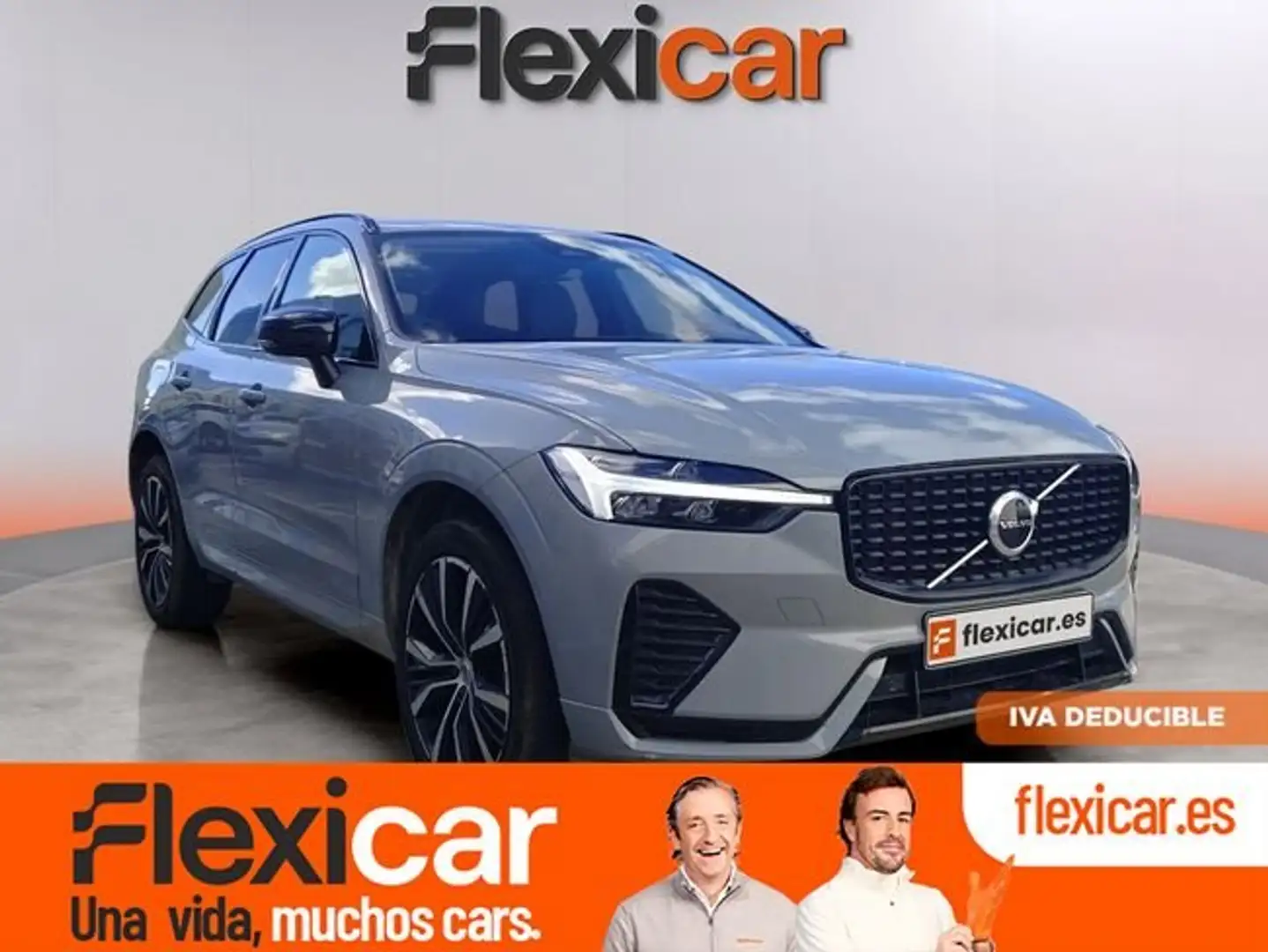 Volvo XC60 2.0 B4 D AWD Plus Dark Auto Gris - 1