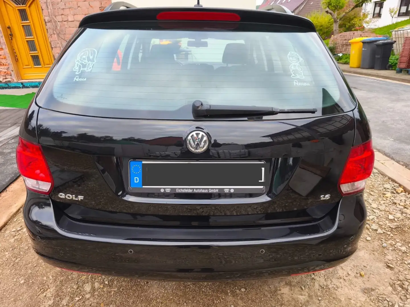 Volkswagen Golf Golf 1.6 Trendline Schwarz - 2
