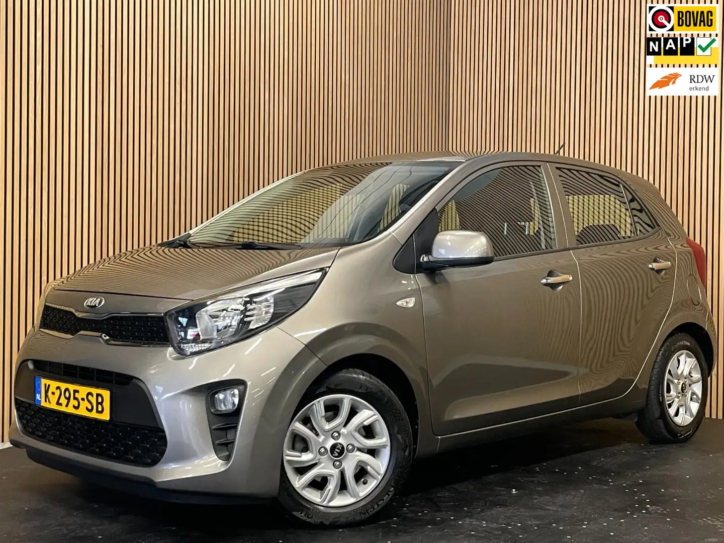 Kia Picanto 1.0 CVVT |LUXE UITVOERING|FACELIFT|CARPLAY|CAMERA| Bruin - 1