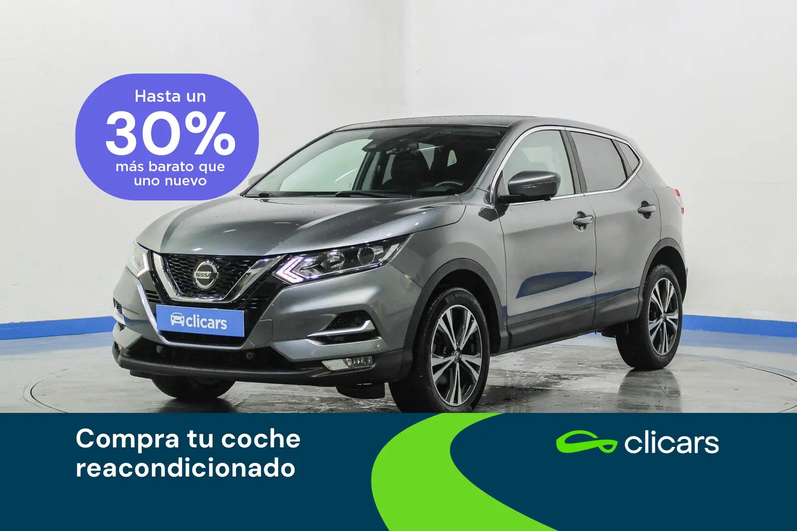Nissan Qashqai 1.7dCI N-Connecta 4x2 Gris - 1
