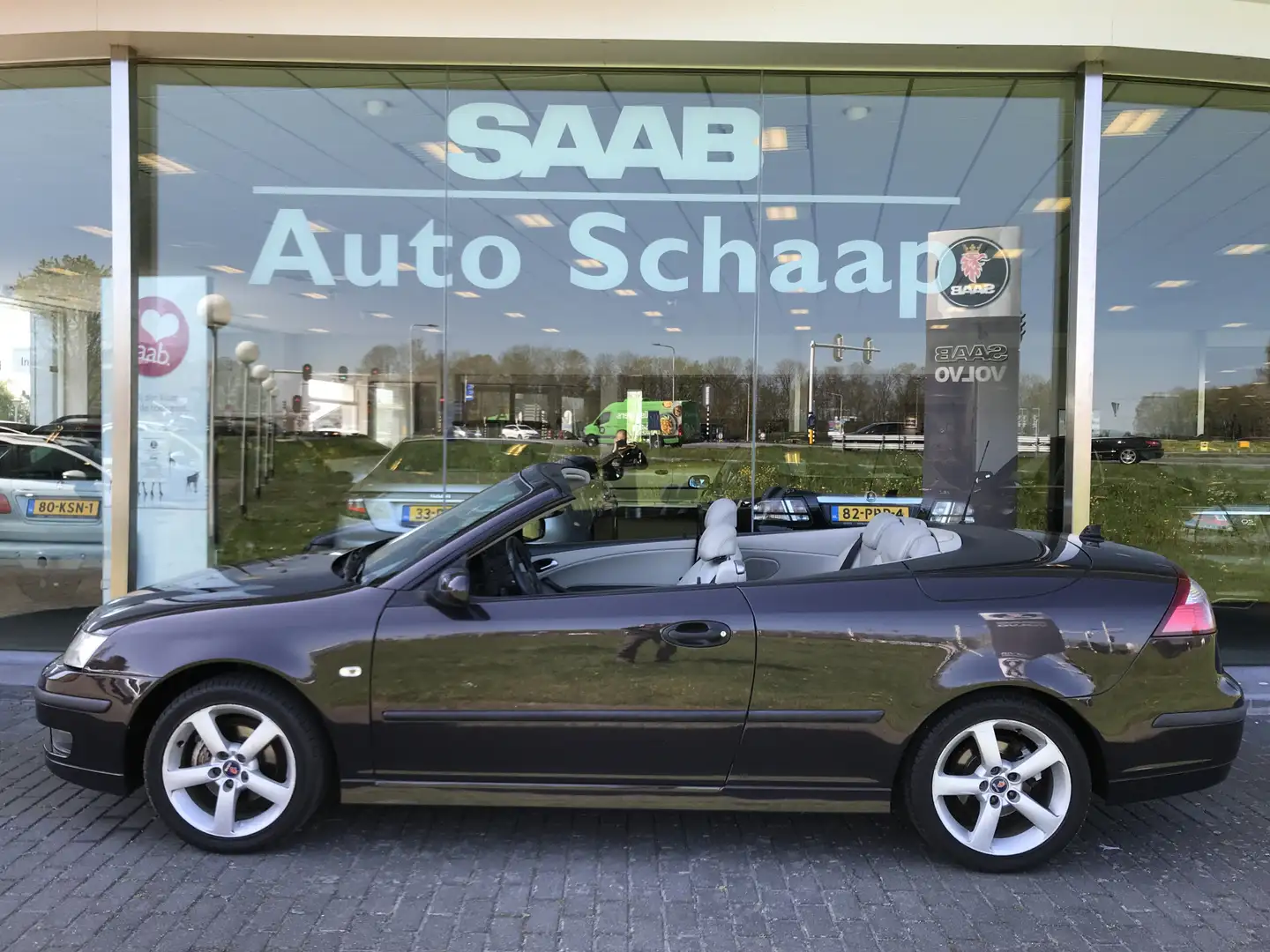 Saab 9-3 Cabrio 1.8t Vector | Rijklaar incl garantie | Kap Brun - 2