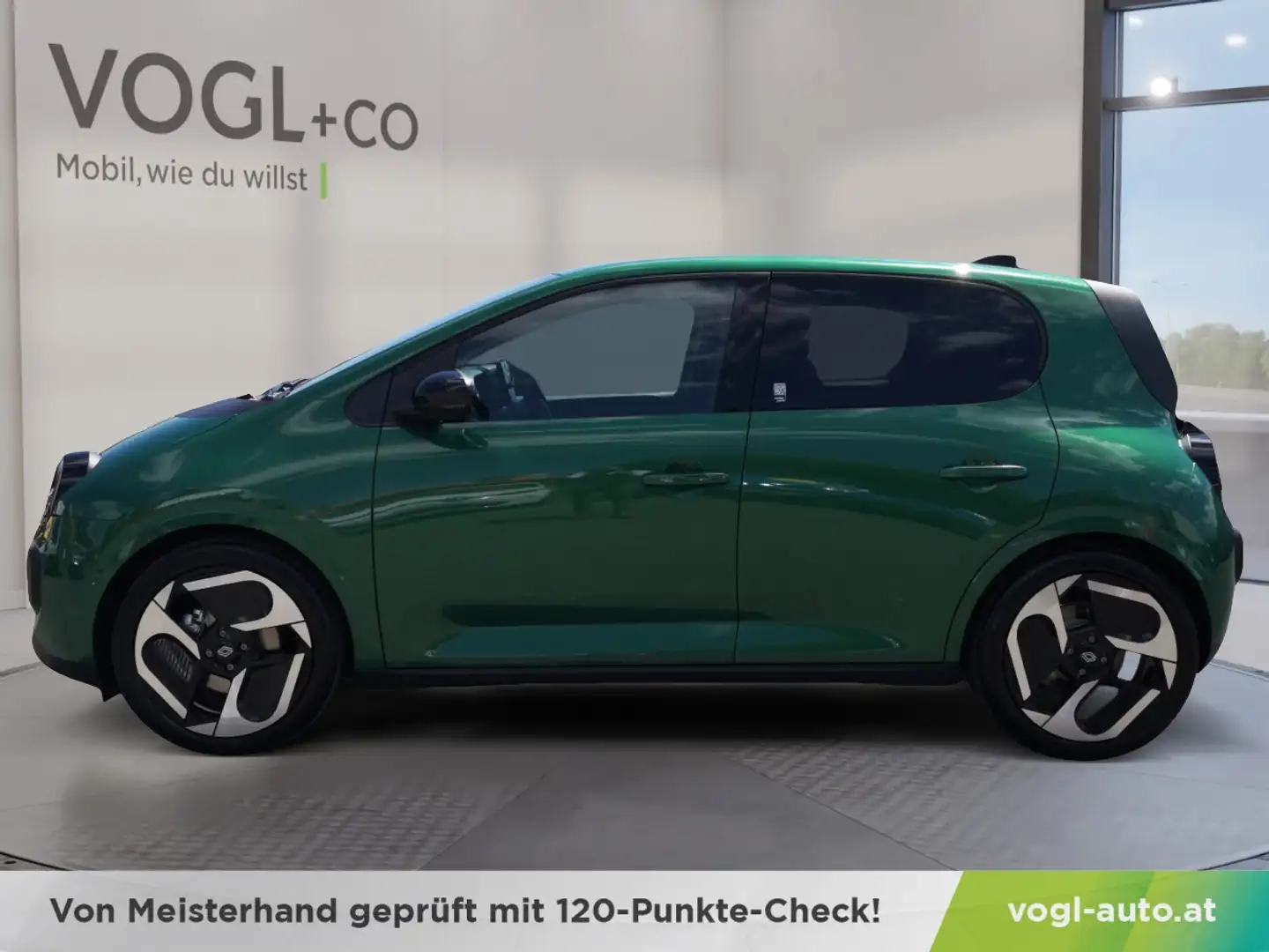 Renault Twingo E-TECH ELECTRIC Techno 80 PS urban range Grün - 2