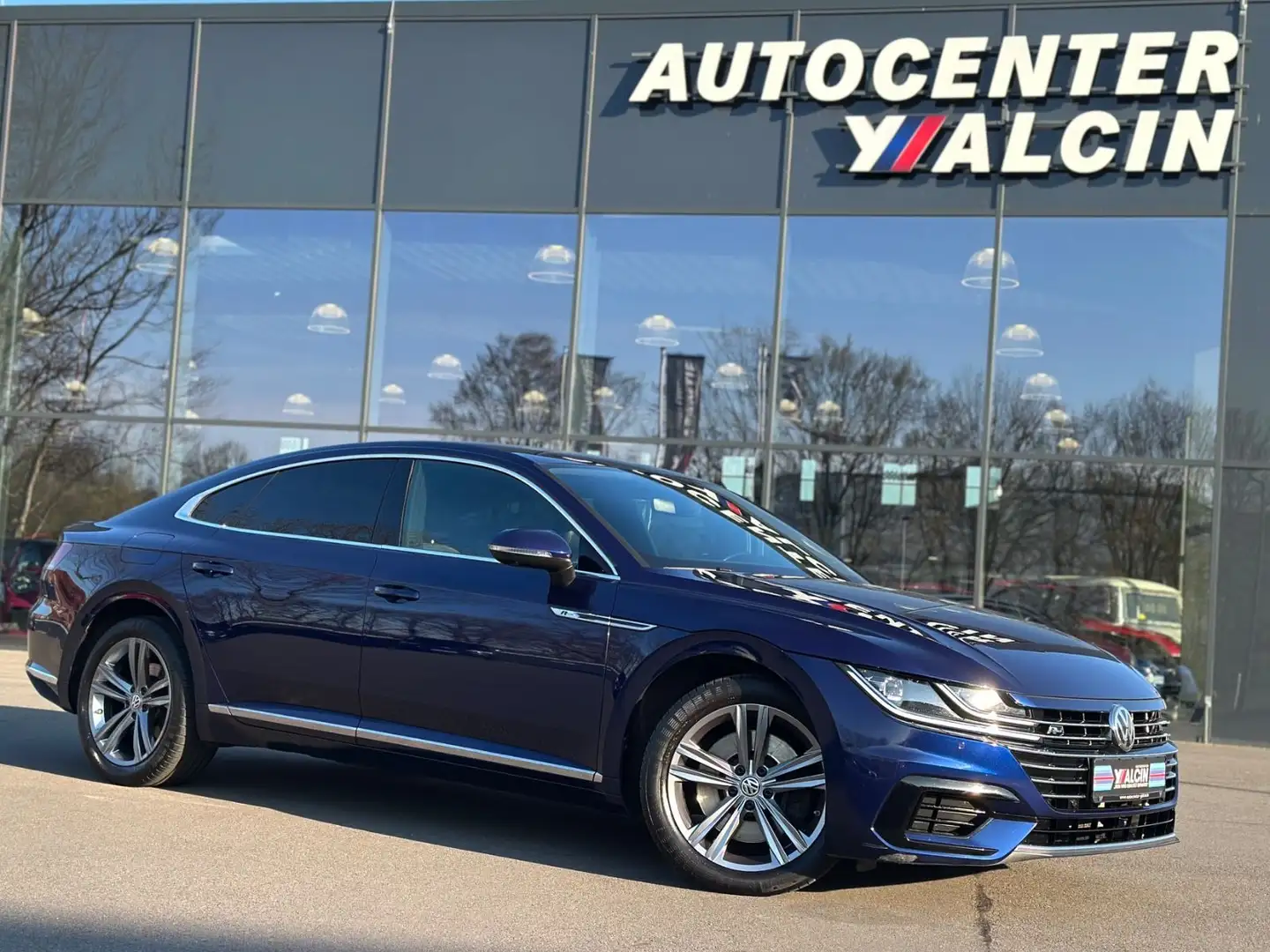 Volkswagen Arteon 2.0 TSI DSG 4M R-Line 2.HA/ACC/DCC/SHZ/LM Blau - 1