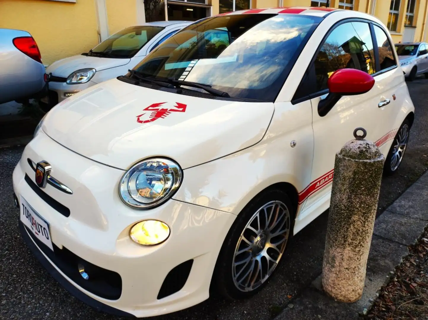 Abarth 500 1.4 Turbo T-Jet MTA Custom Bianco - 2