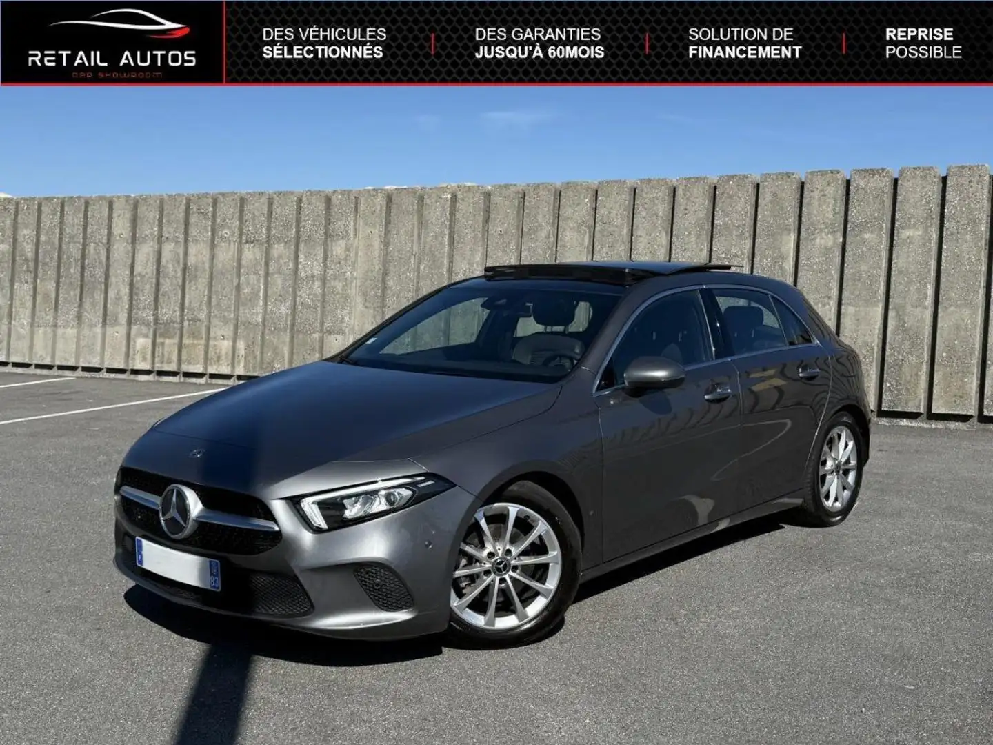 Mercedes-Benz A 180 180 d 116ch Progressive Line 7G-DCT Grau - 1