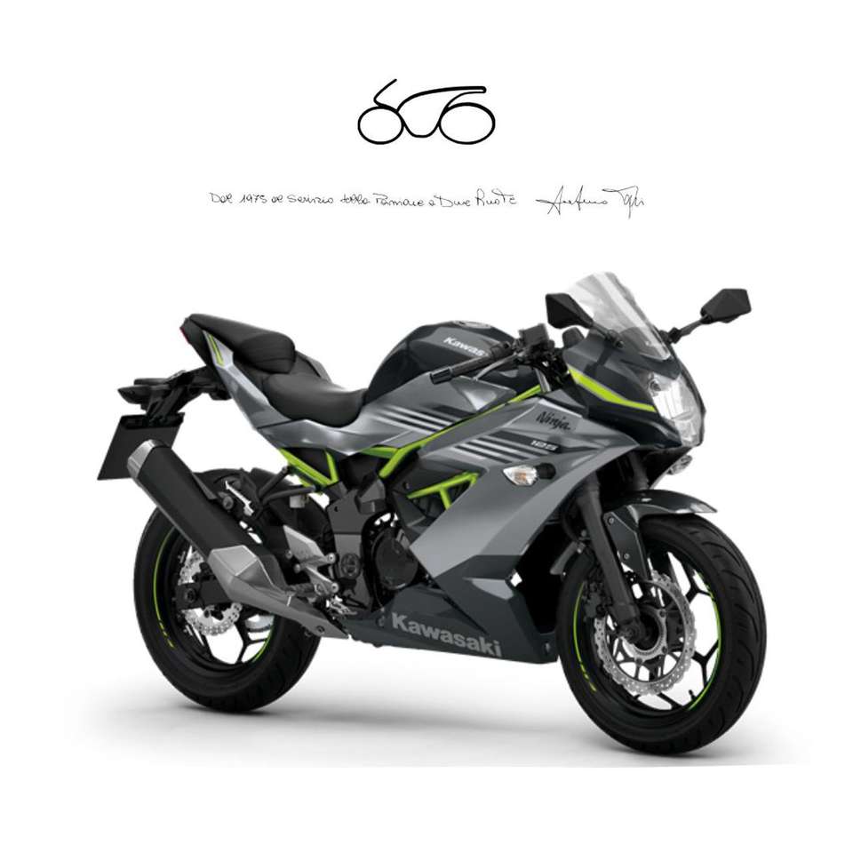 Kawasaki Ninja 125 .