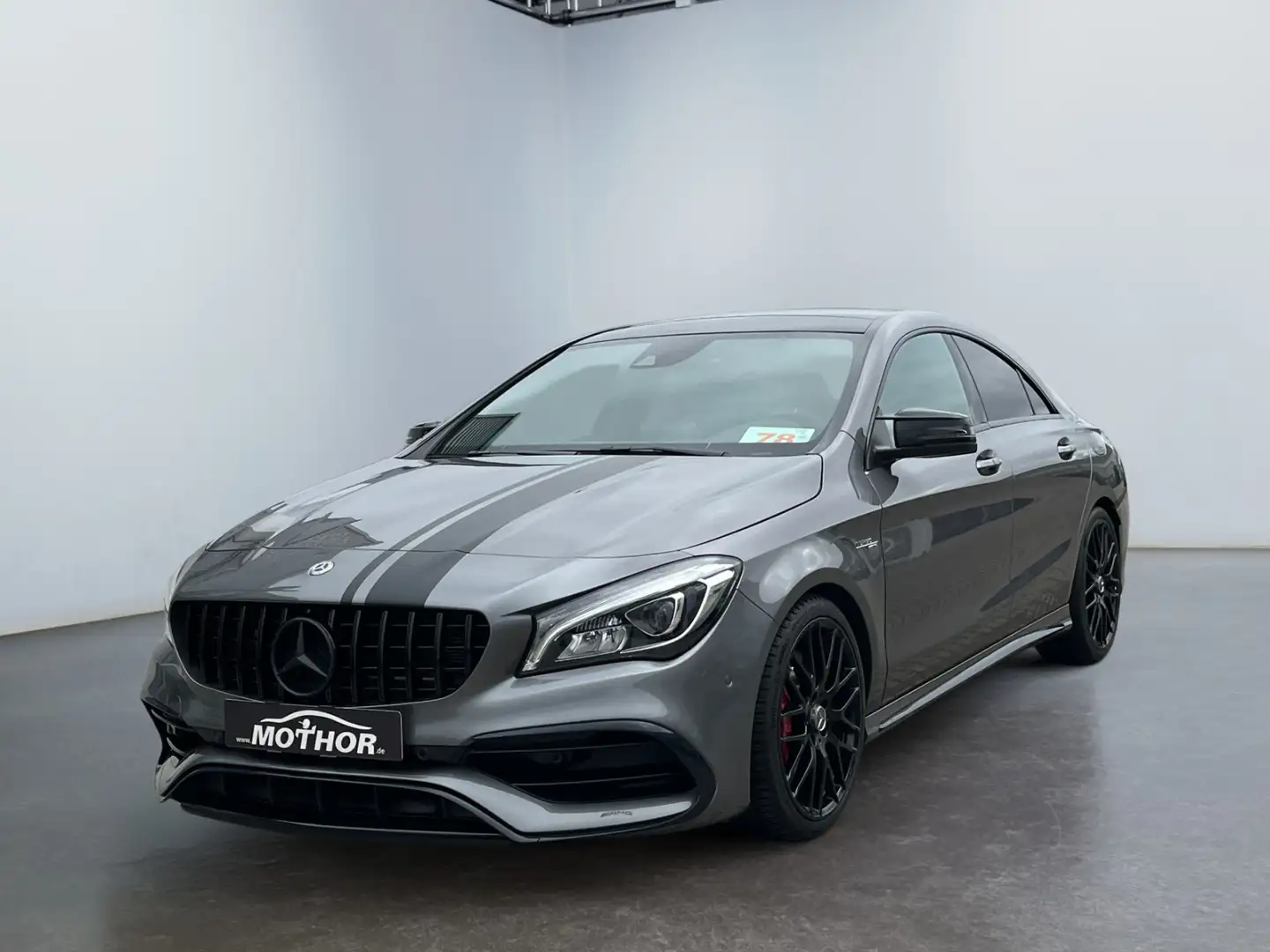 Mercedes-Benz CLA 45 AMG 4Matic ParkAss. Pano Leder LM KAM Gri - 2