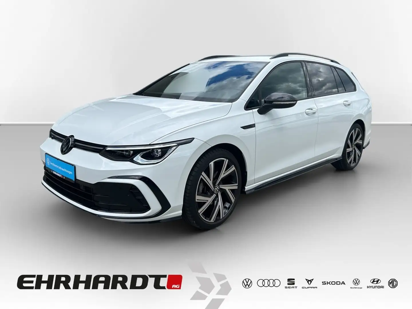 Volkswagen Golf VIII Variant 1.5 eTSI DSG R-Line AHK*LED*NAV*SH... Weiß - 1