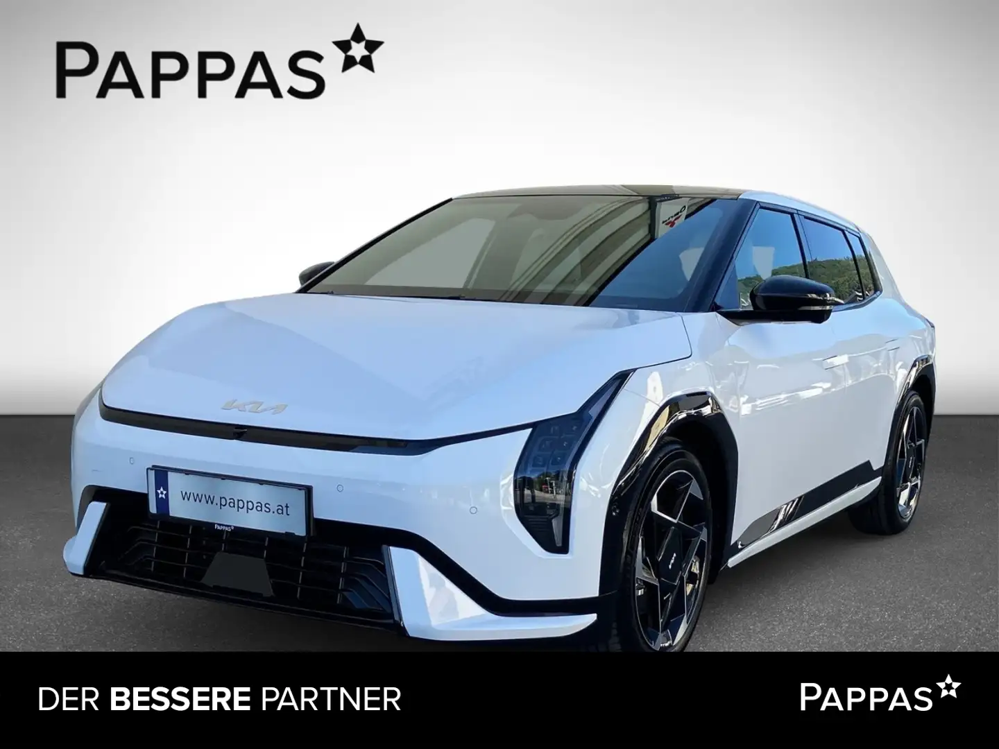 Kia EV4 HB GT-LINE 81,4 kWh Vollausstattung, Schiebe. Weiß - 1