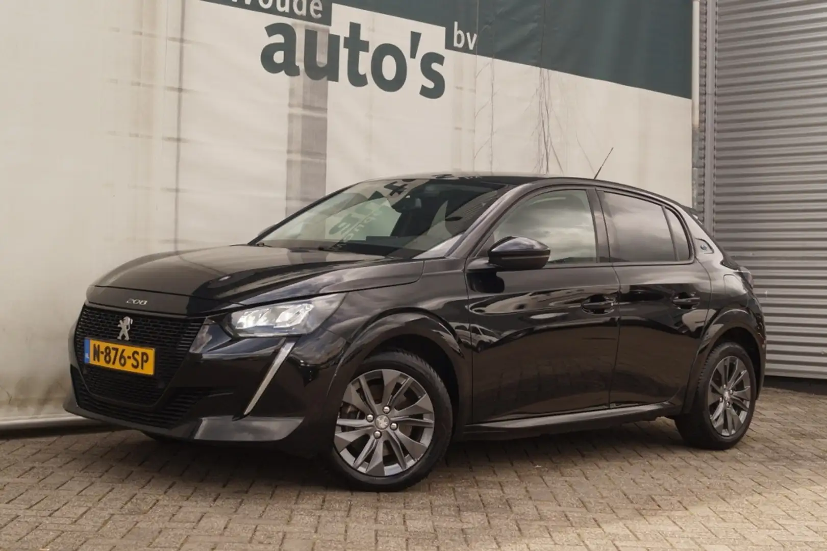 Peugeot e-208 EV Allure 50kWh -ECC-LED-PDC- Zwart - 2