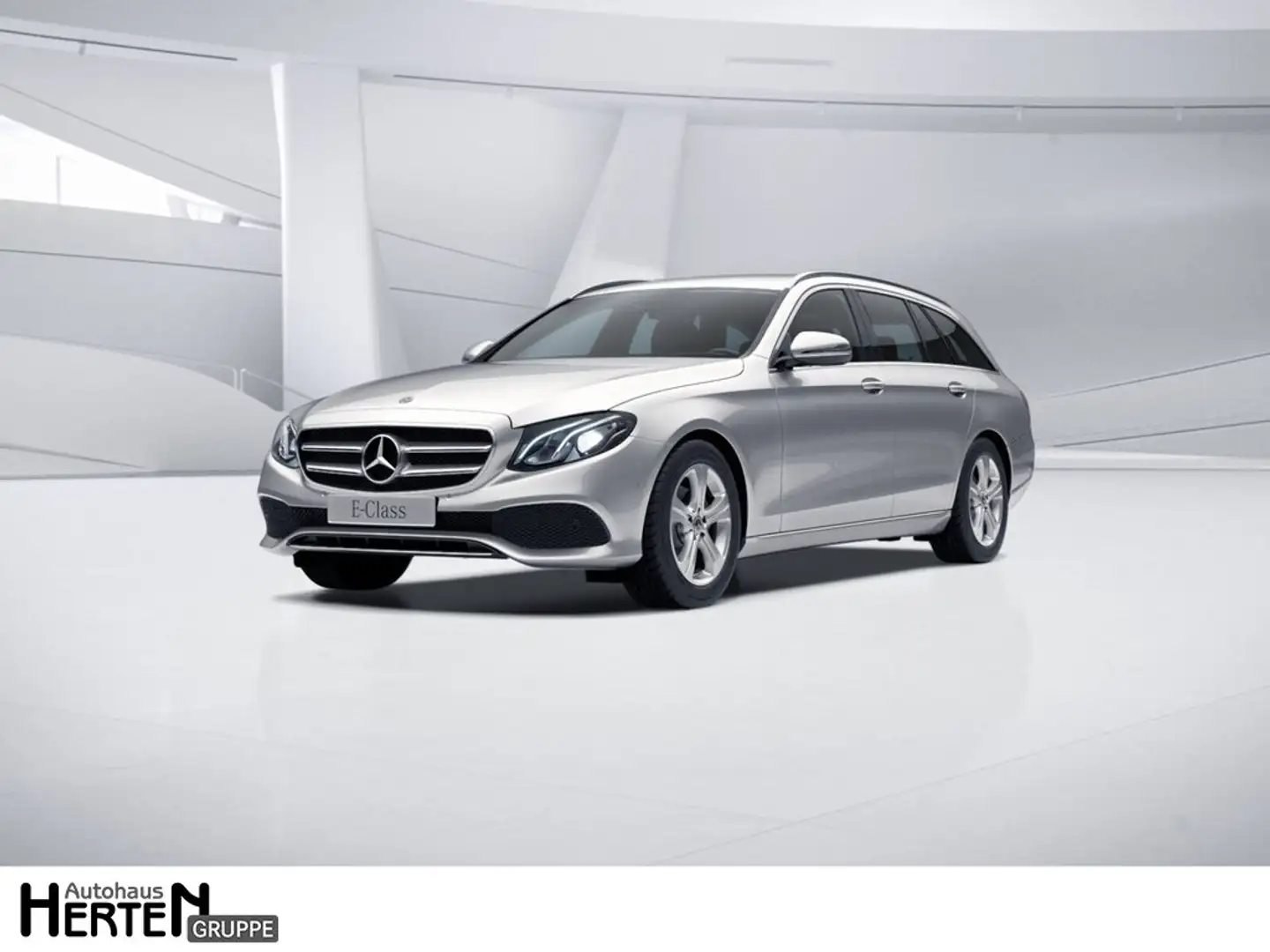 Mercedes-Benz E 220 T d Avantgarde+LED+R-KAMERA+NAVI+SPIEGEL-P Zilver - 1