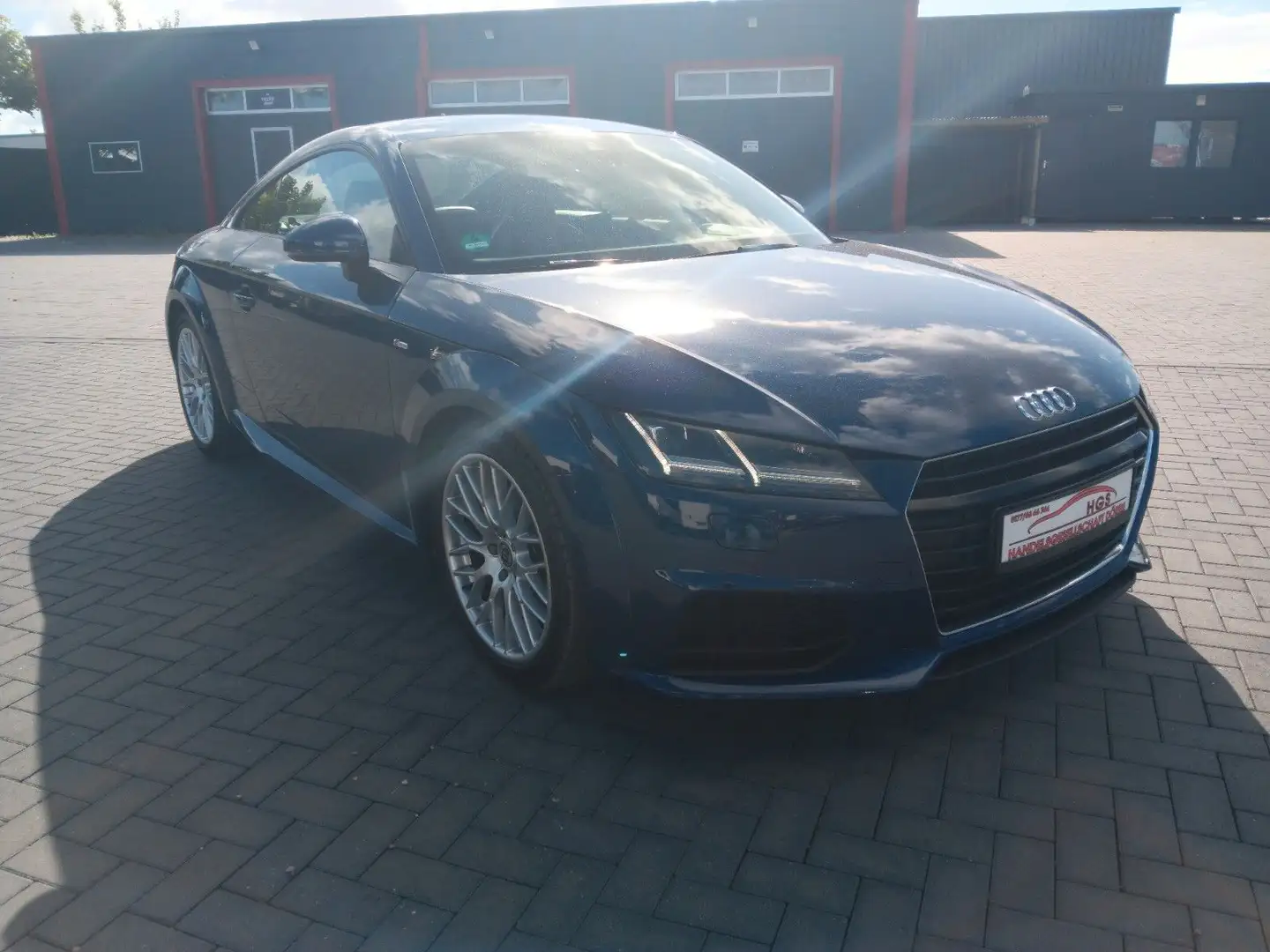 Audi TT Coupe 2.0 TFSI quattro S-Line Navi LED Klima Azul - 2