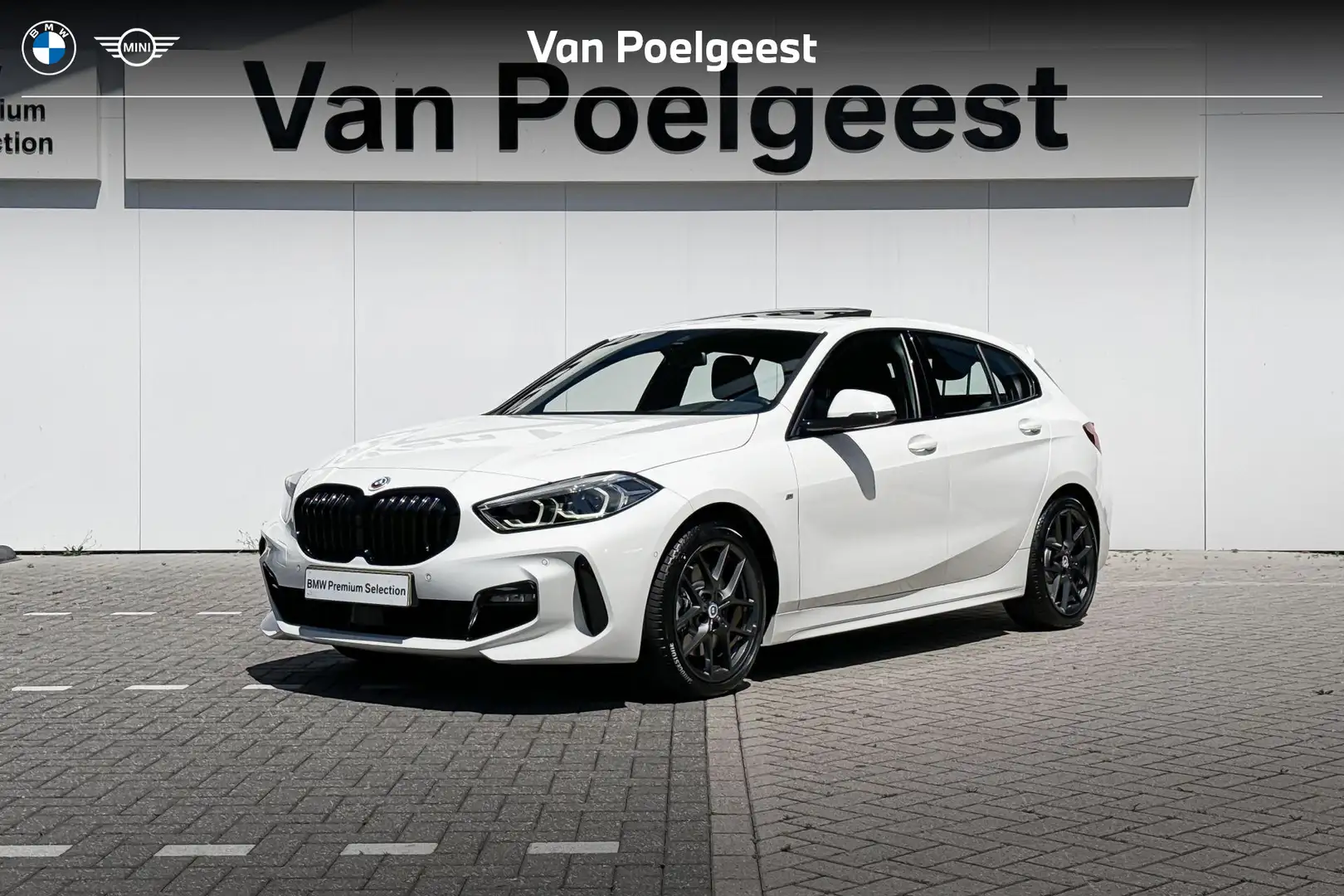 BMW 120 1 Serie 120i High Executive M Sport | Panoramadak Wit - 1