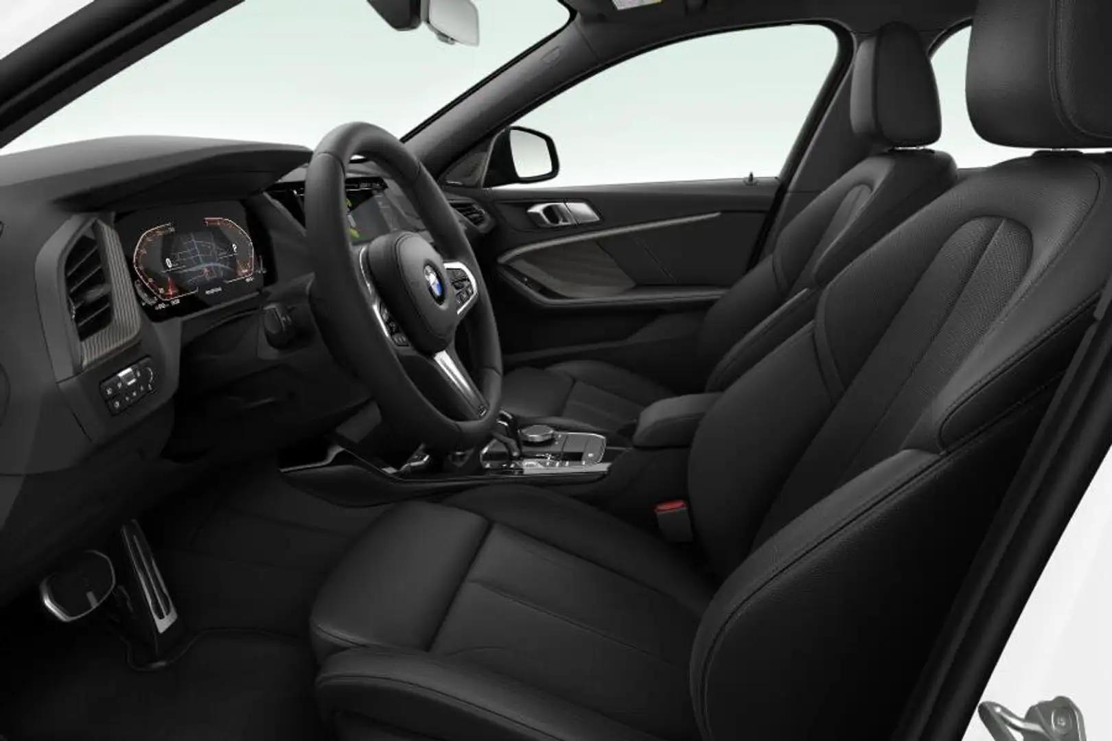 BMW 120 1 Serie 120i Executive Blanc - 2