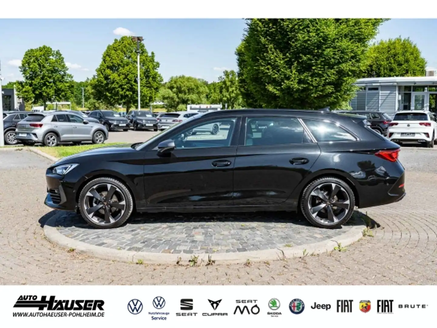 CUPRA Leon "OHNE ANZAHLUNG" Sportstourer 1.5 eTSI DSG AHKV NA Schwarz - 2