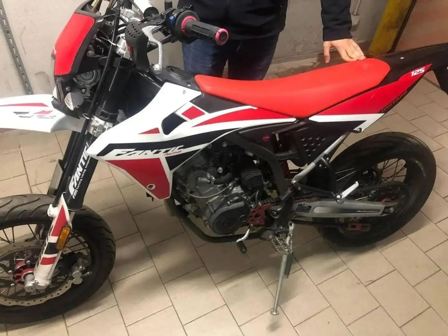 Fantic 125M Beyaz - 1