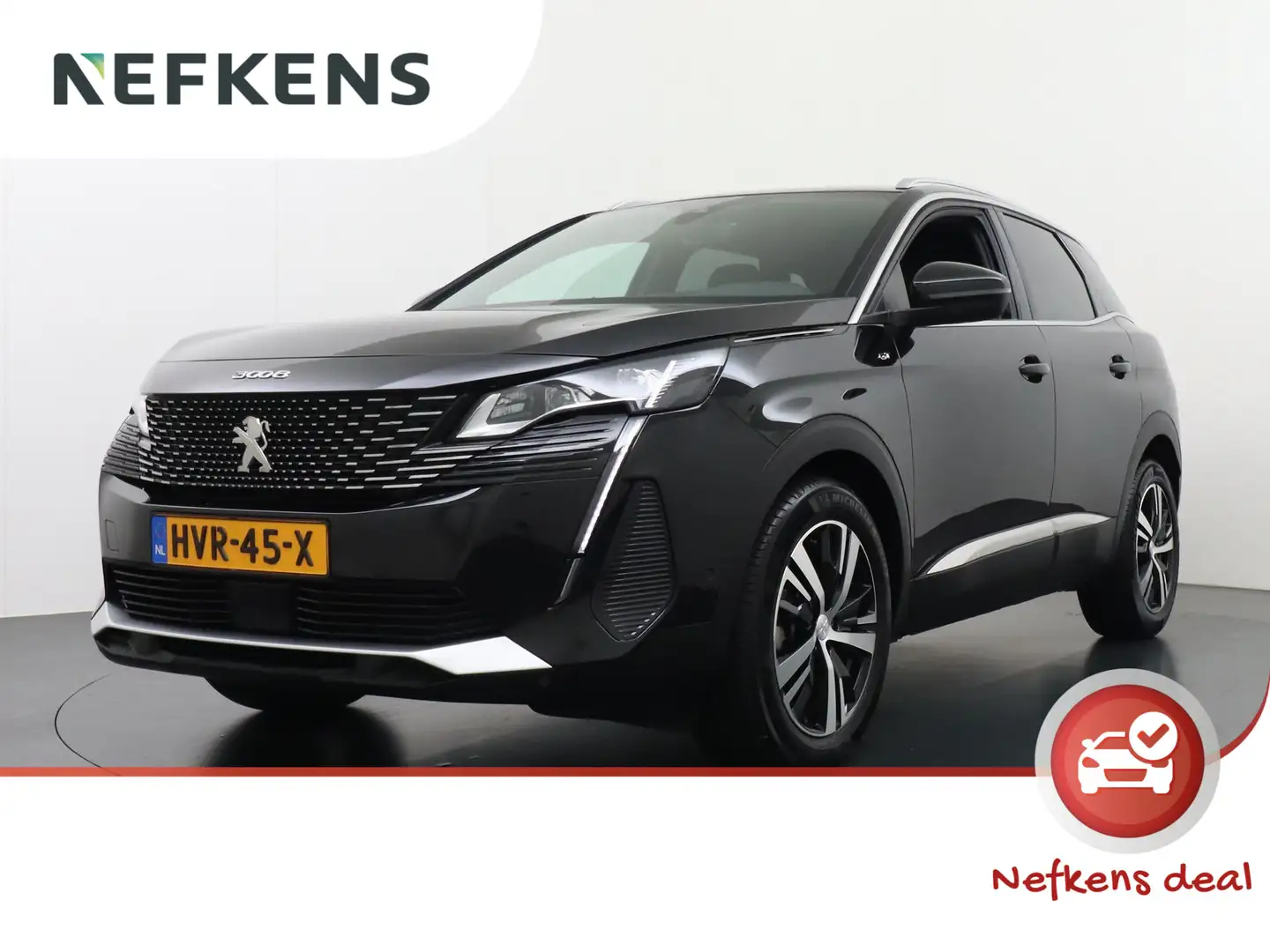 Peugeot 3008 1.2 130pk Automaat GT Automaat | Navigatie | Adapt Zwart - 1