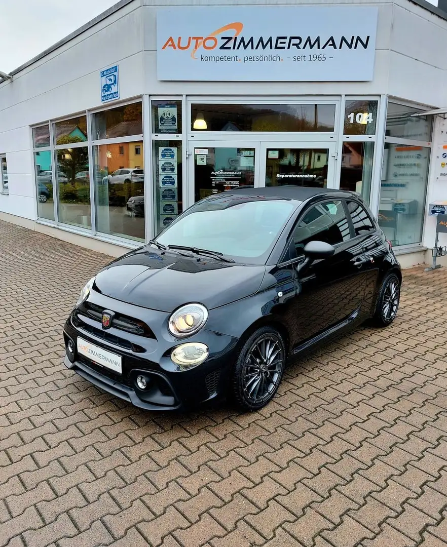 Abarth 595C Cabrio DAB+  nur 3600km Schwarz - 2