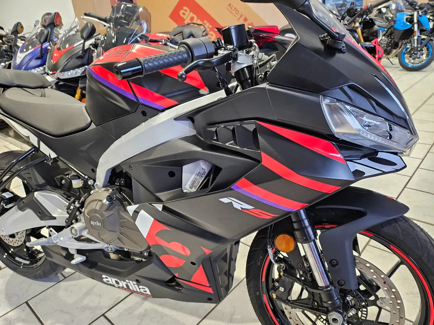 Aprilia RS 457 ABS EURO 5 + Nero - 1