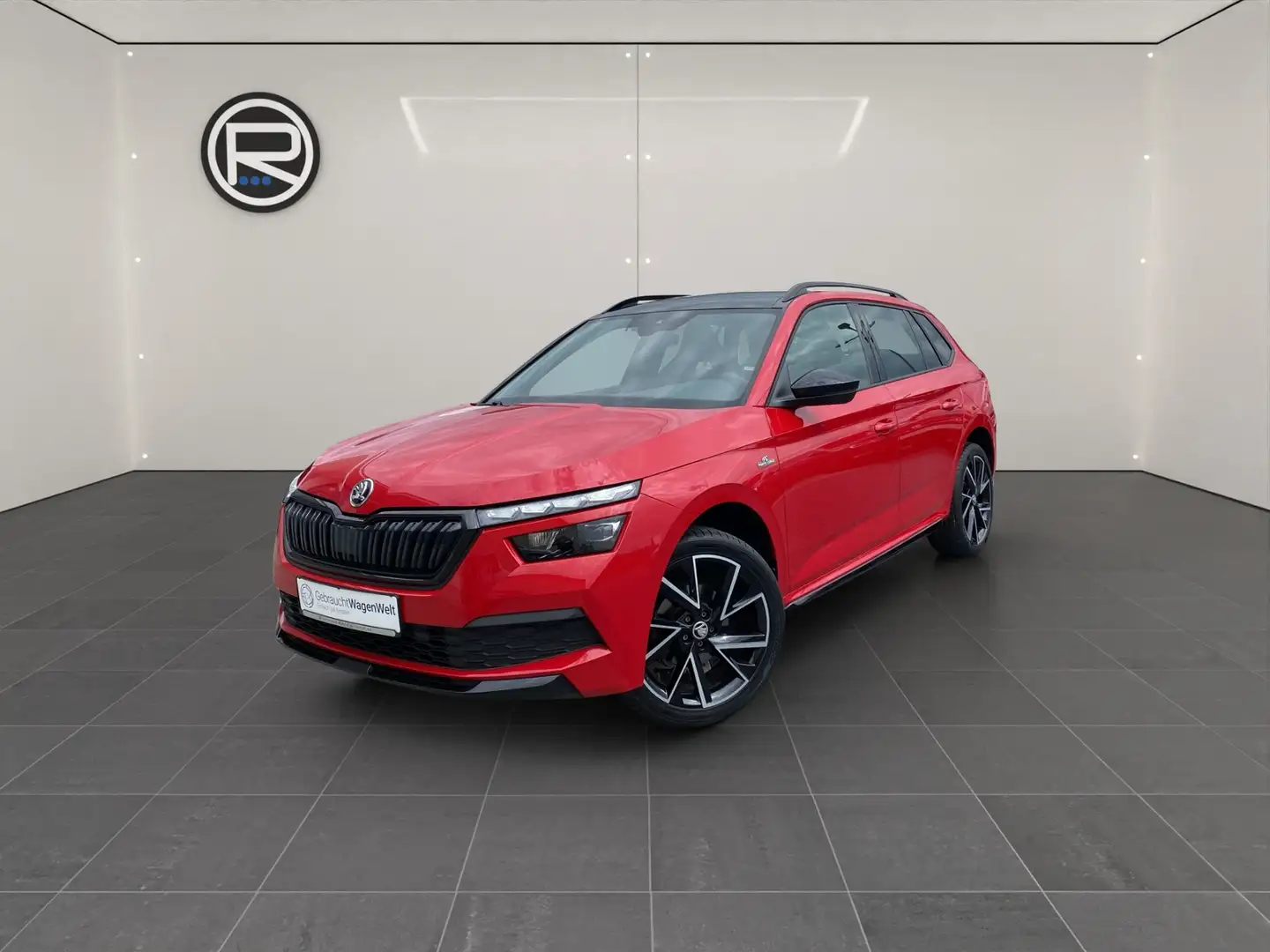 Skoda Kamiq 1.5 TSI Monte Carlo *SHZ KAMERA PANO* Rot - 2