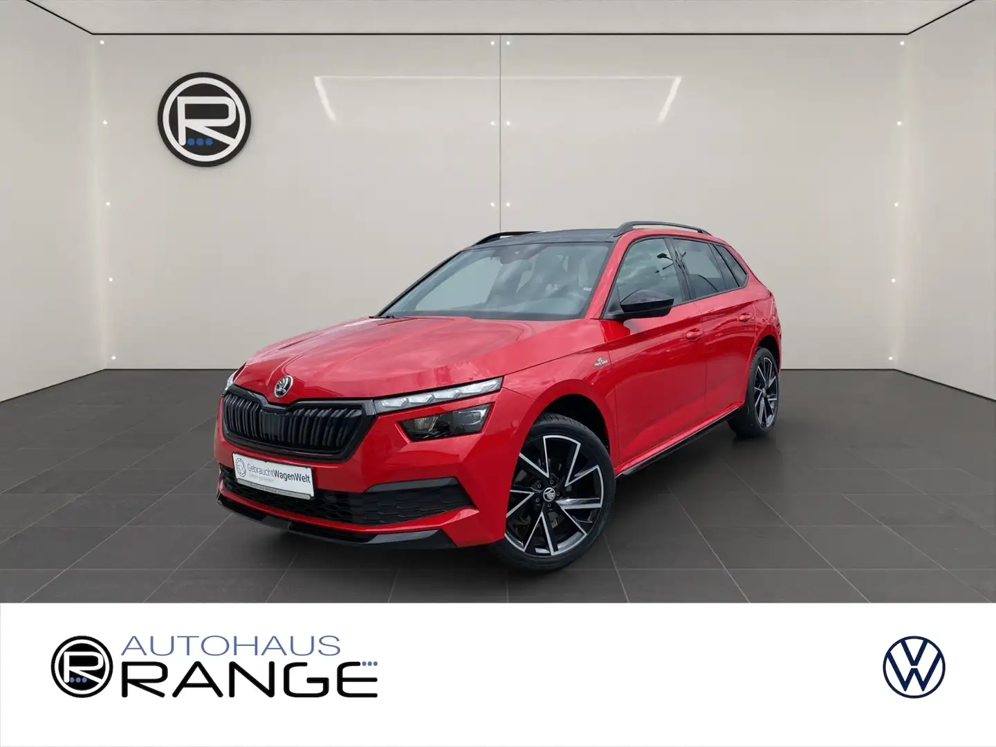 Skoda Kamiq 1.5 TSI Monte Carlo *SHZ KAMERA PANO* Rot - 1