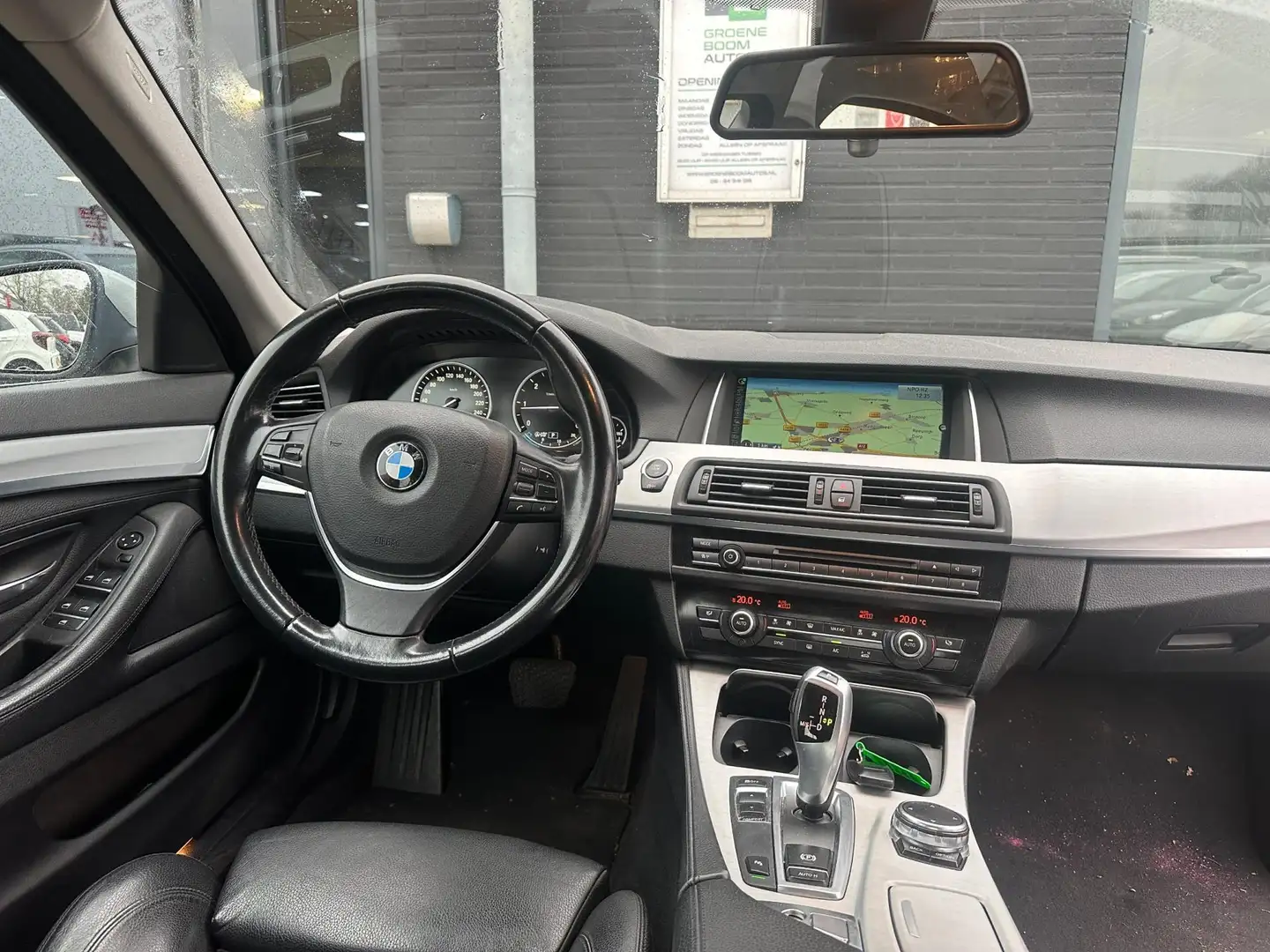 BMW 518 5-serie 518d Executive/2E EIG/NAVI/LEDER/AUTOMAAT/ Gris - 2