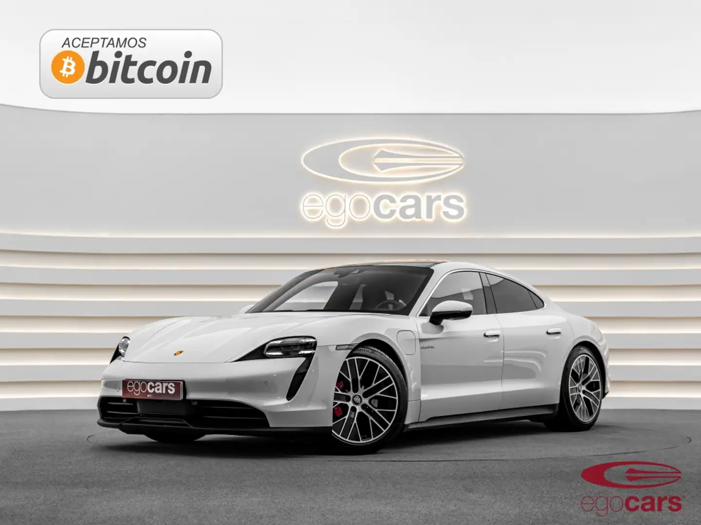 Porsche Taycan 4S Blanc - 1