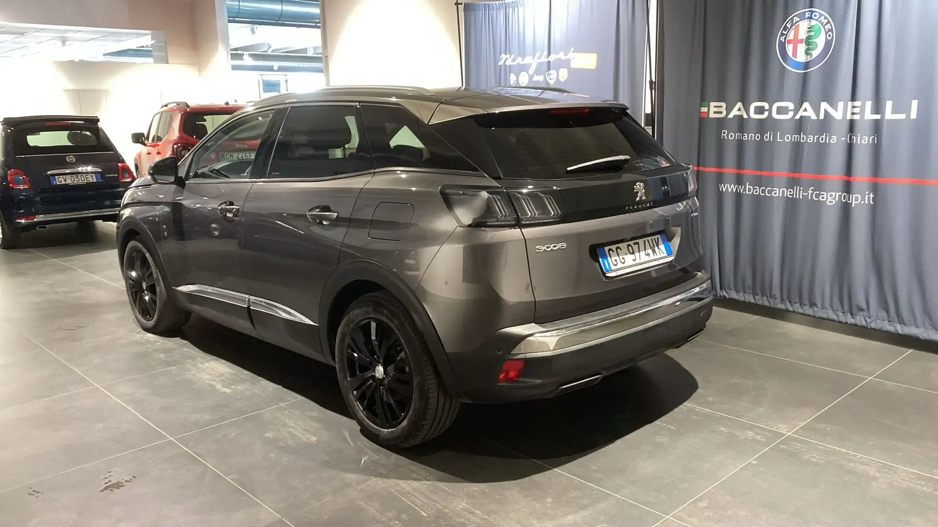 Peugeot 3008 Hybrid 225 e-EAT8 Allure Pack Grigio - 2