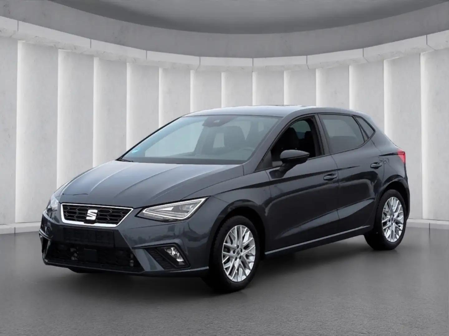 SEAT Ibiza FR 1.0TSI*Voll-LED Navi R-Kam Temp digCock Grau - 2