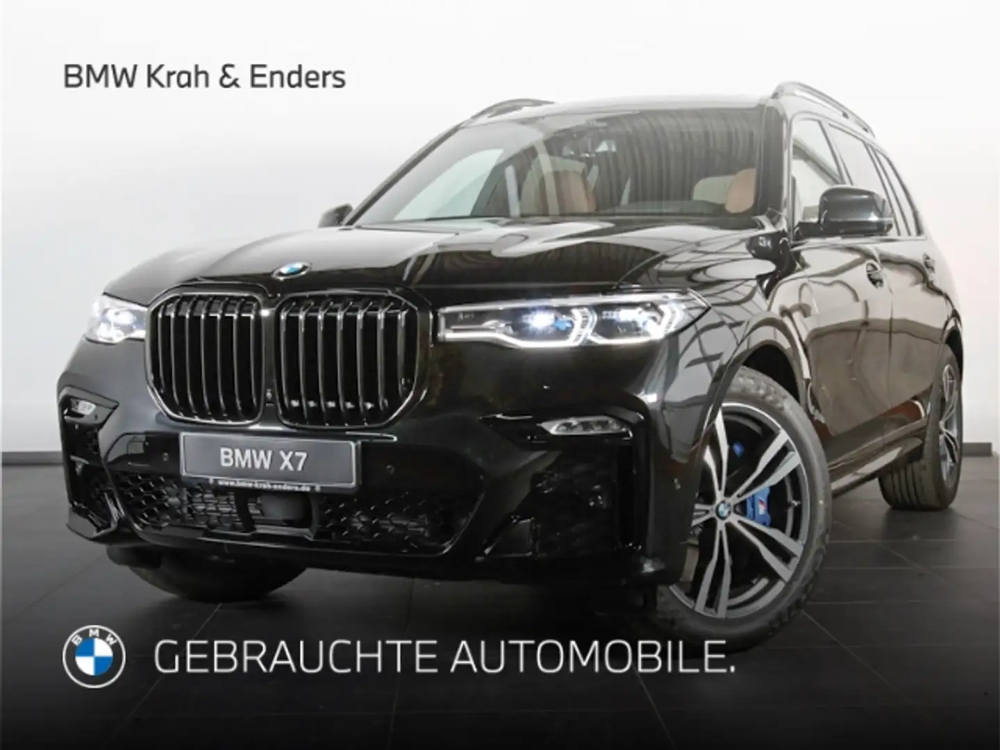 BMW X7 xDrive40d M Sport+Laserlicht+StandHZG+AHK+HUD Чорний - 1