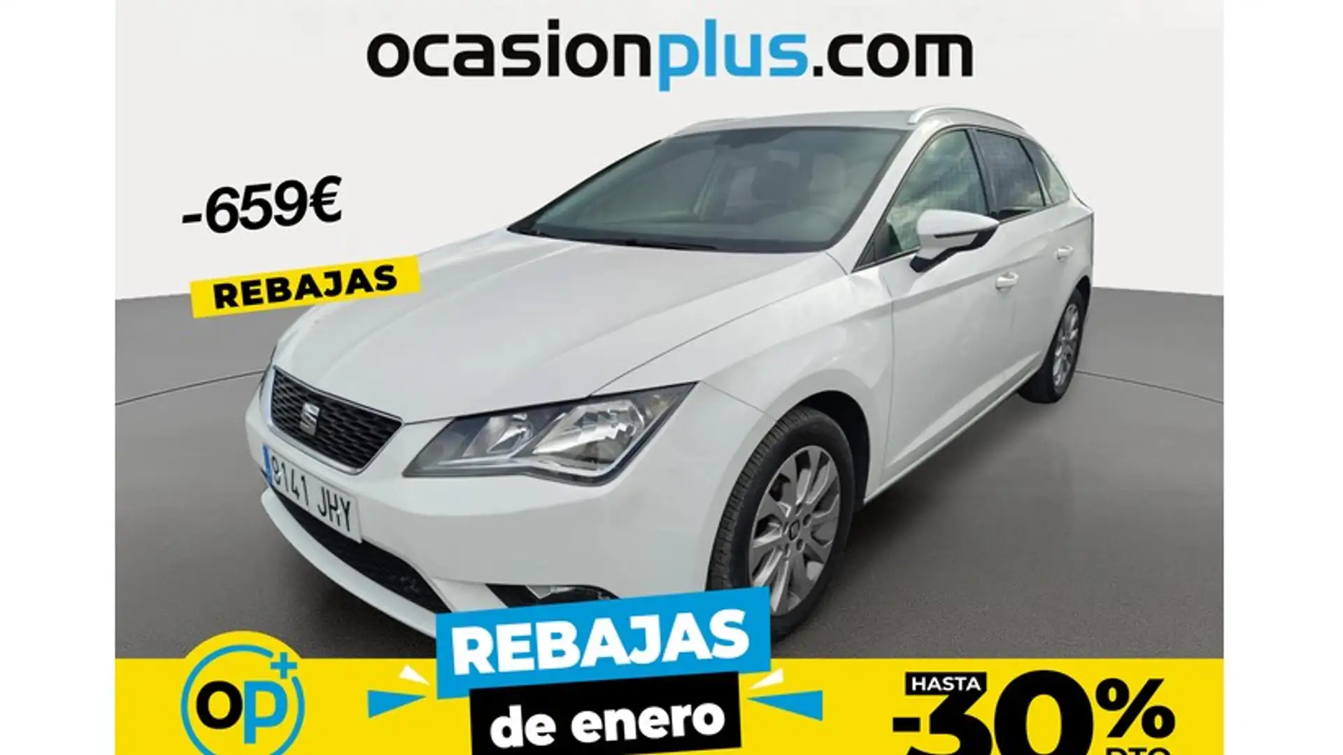 SEAT Leon ST 1.6TDI CR S&S Style 105 Blanc - 1