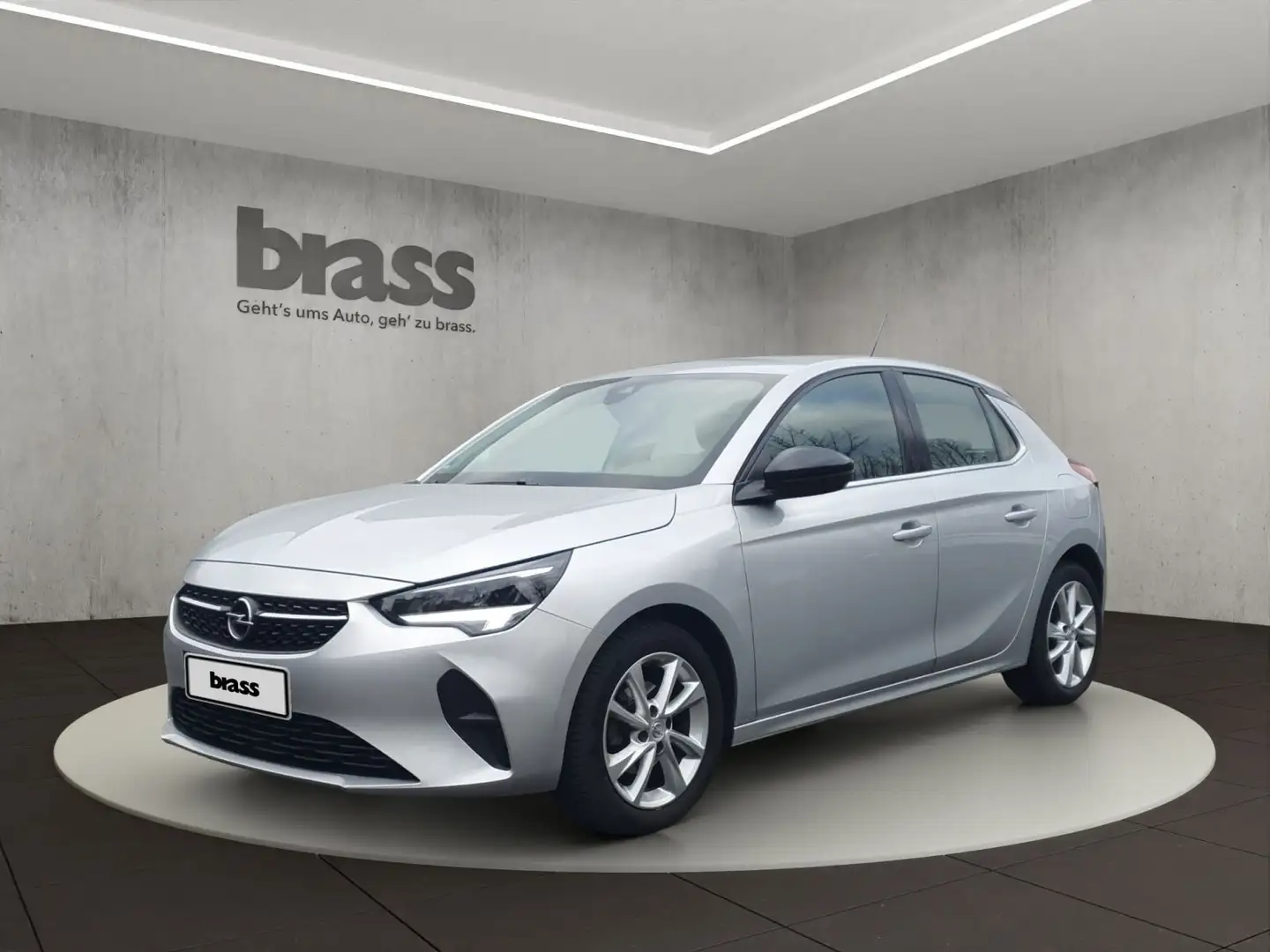 Opel Corsa ELEGANCE 1.2  55 kW (75 PS) MT5 S/S Silber - 1
