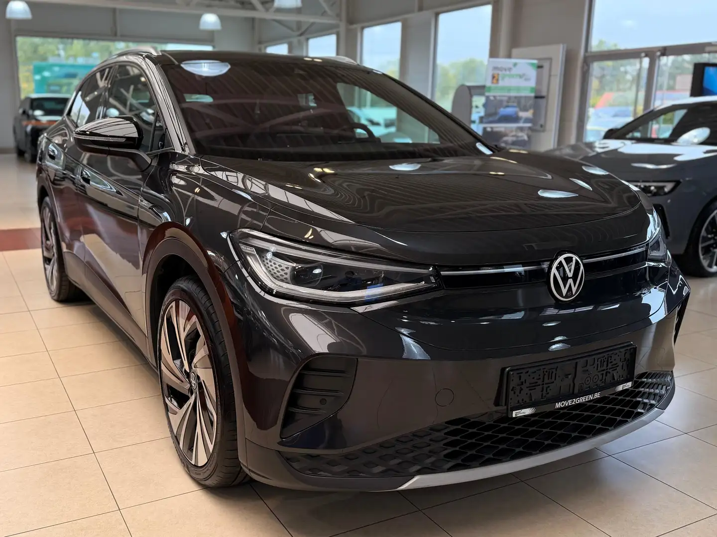 Volkswagen ID.4 77 kWh Pro Performance Full spec, 360cam,elek zet Grijs - 1