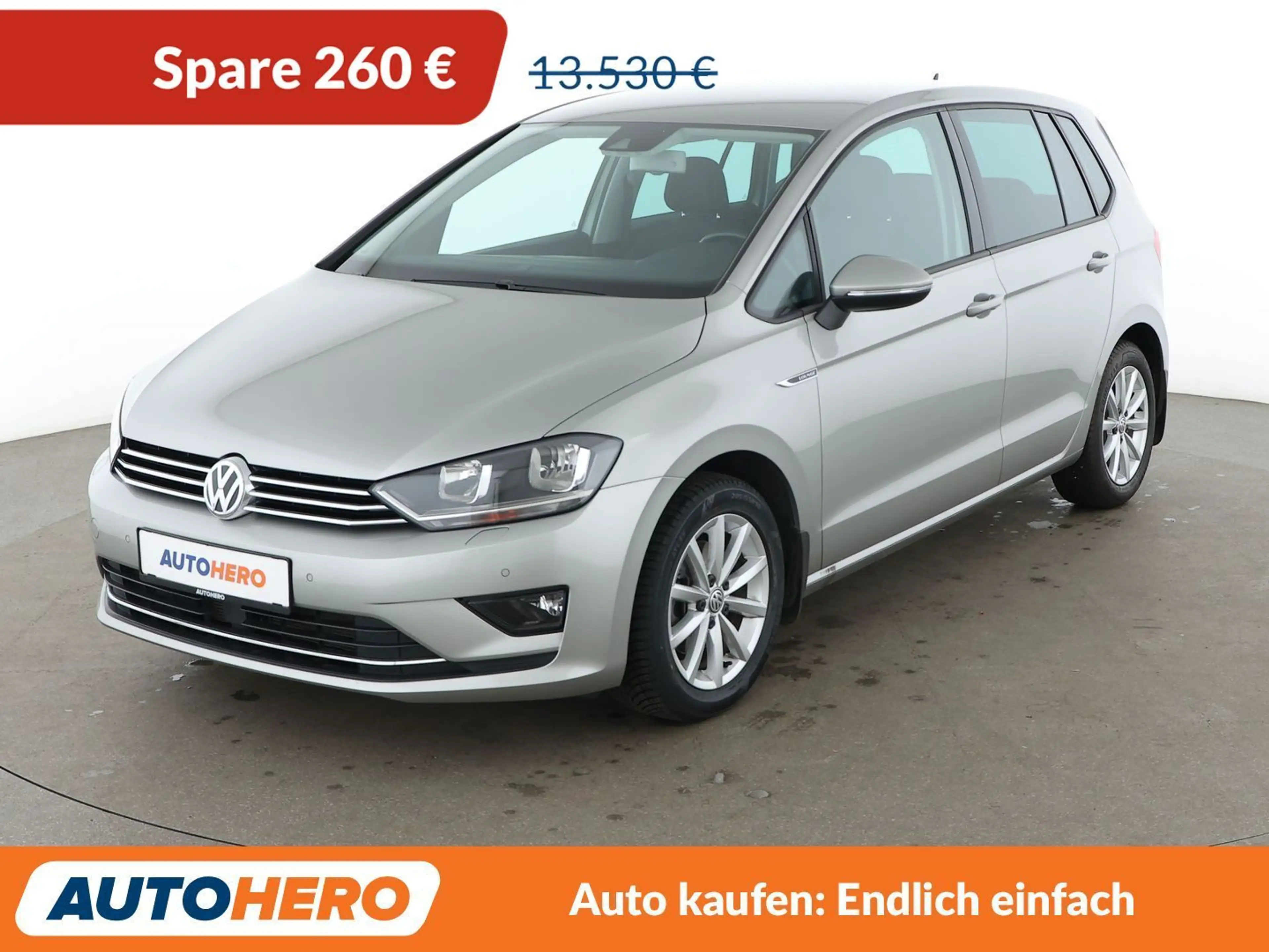Volkswagen Golf Sportsvan 1.4 TSI Lounge BlueMotion Tech Aut.*NAV*TEMPO*PDC*