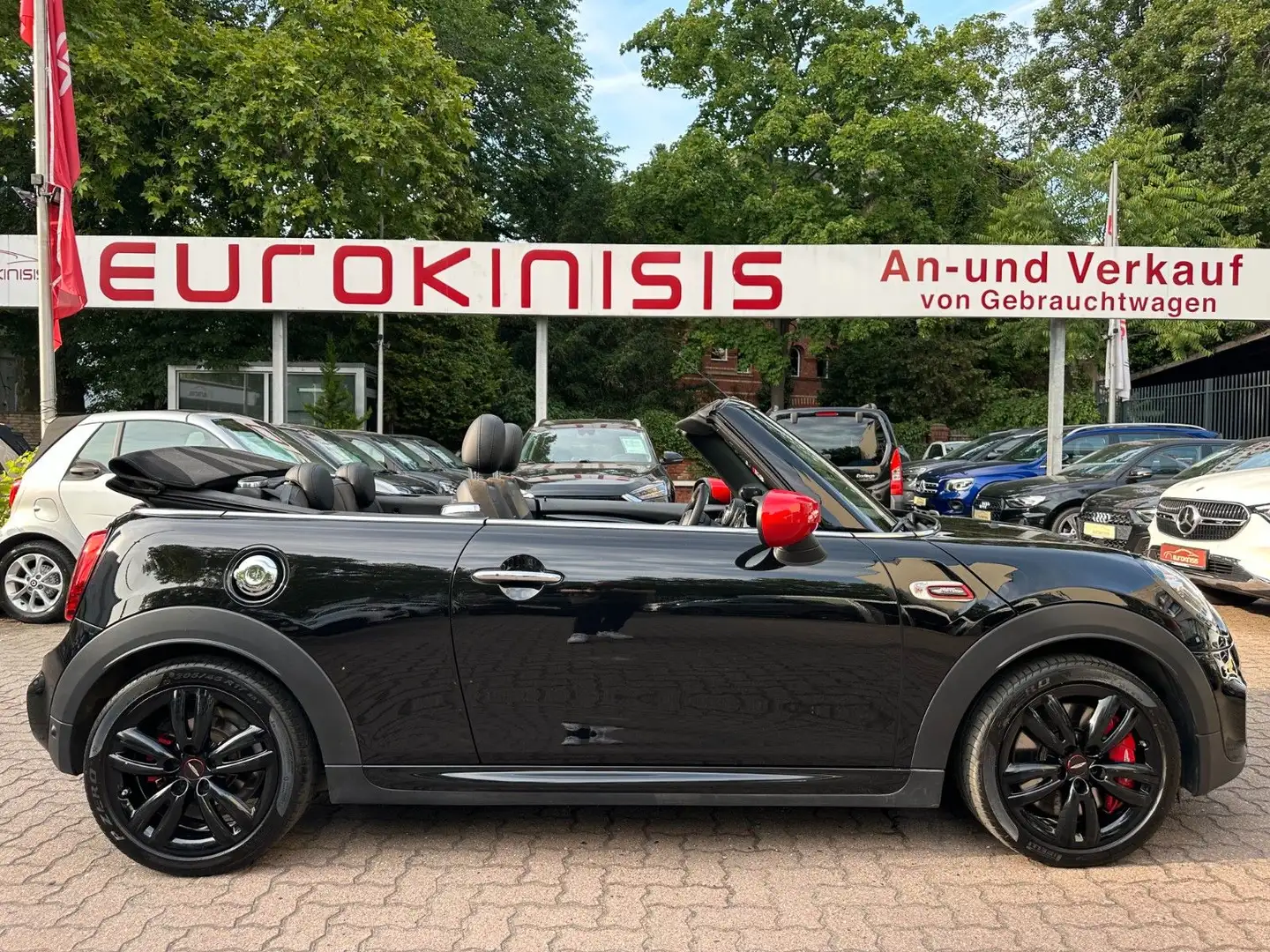 MINI John Cooper Works JohnCooperWorks Cabrio*SHZ*LEDER*H/K*KAM Чорний - 1