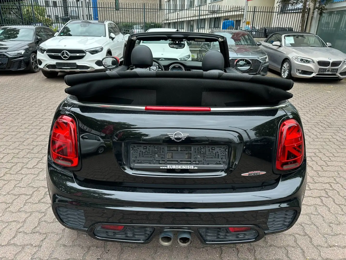 MINI John Cooper Works JohnCooperWorks Cabrio*SHZ*LEDER*H/K*KAM Negro - 2