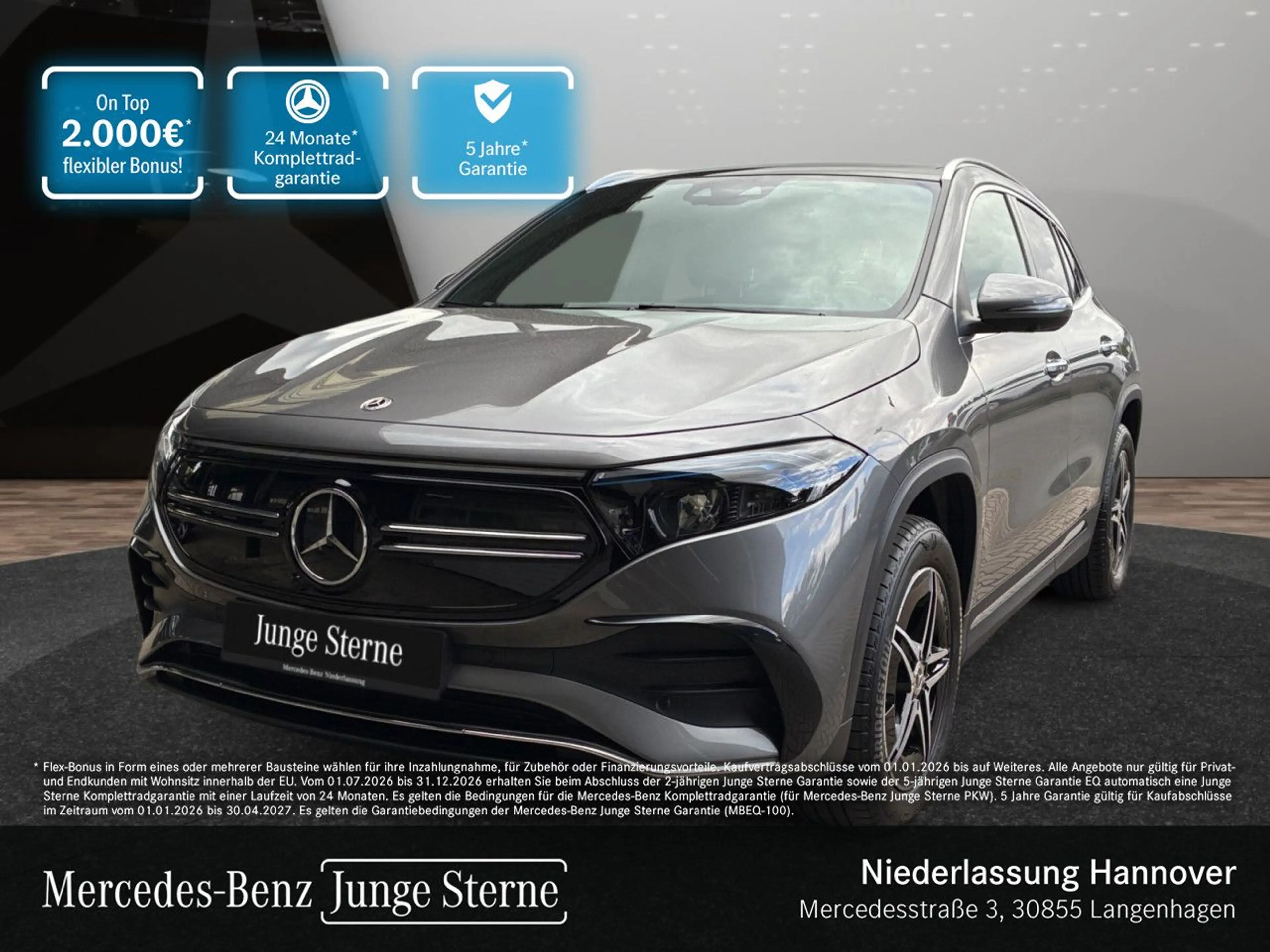 Mercedes-Benz EQA 250 AMG+PLUS-PAKET+PANO+360+MEMORY+KEYLESS