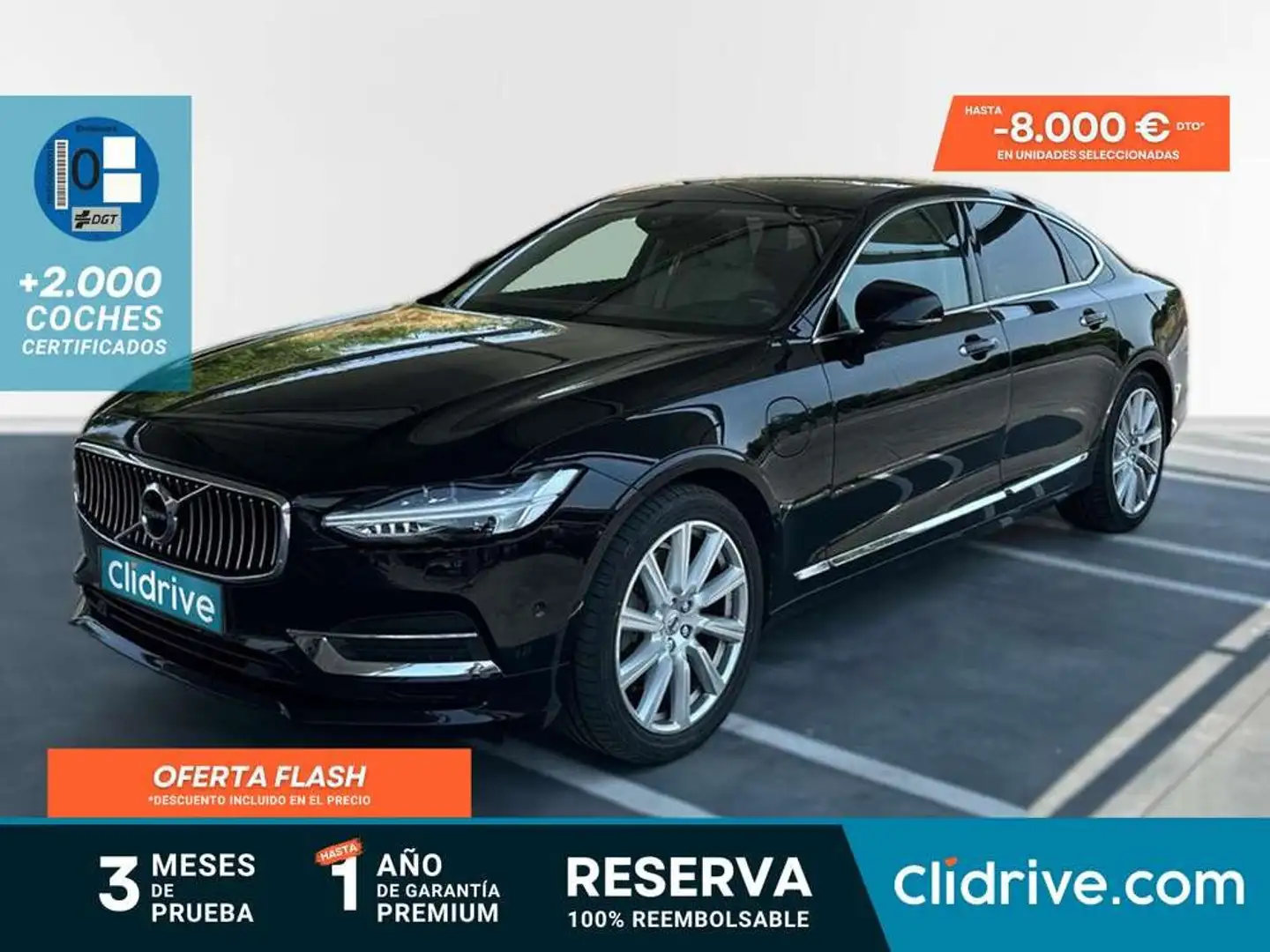 Volvo S90 2.0 T8 Twin AWD Inscription Auto Negro - 1