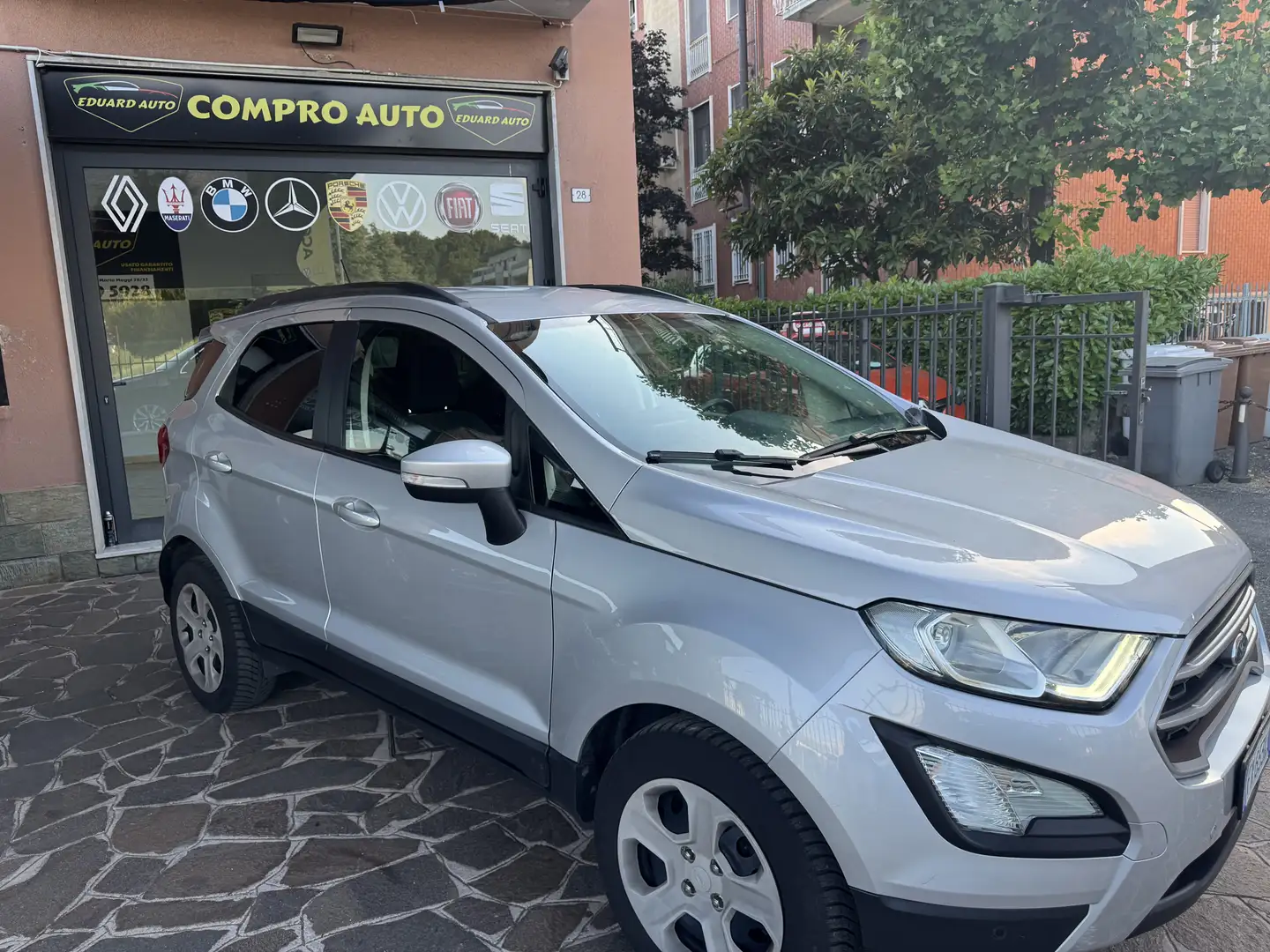 Ford EcoSport 1.0 ecoboost ST-Line Black Edition s&s 125cv auto Zilver - 2