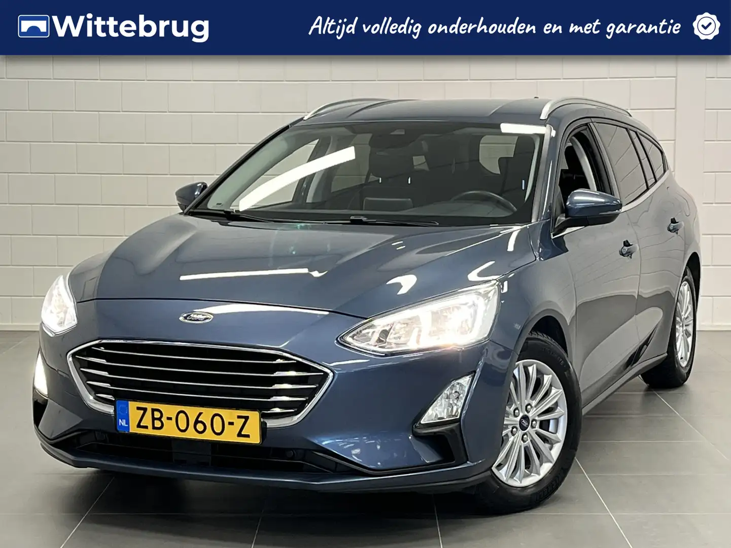 Ford Focus Wagon 1.0 EcoBoost Titanium Business AUTOMAAT | NA Blu/Azzurro - 1