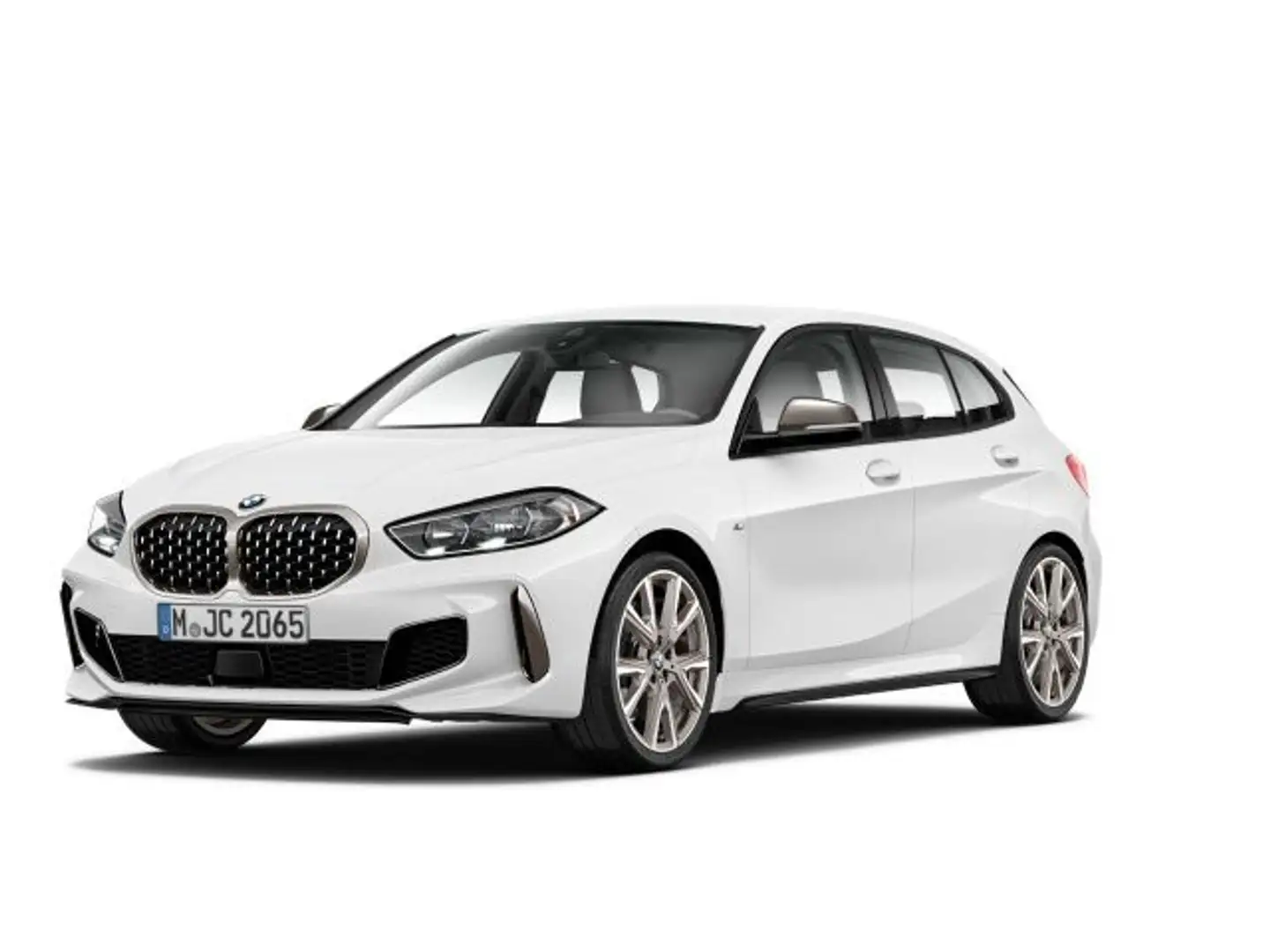 BMW 135 i xDrive Sport Aut. Klimaaut. Sportsitze PDC Blanc - 1