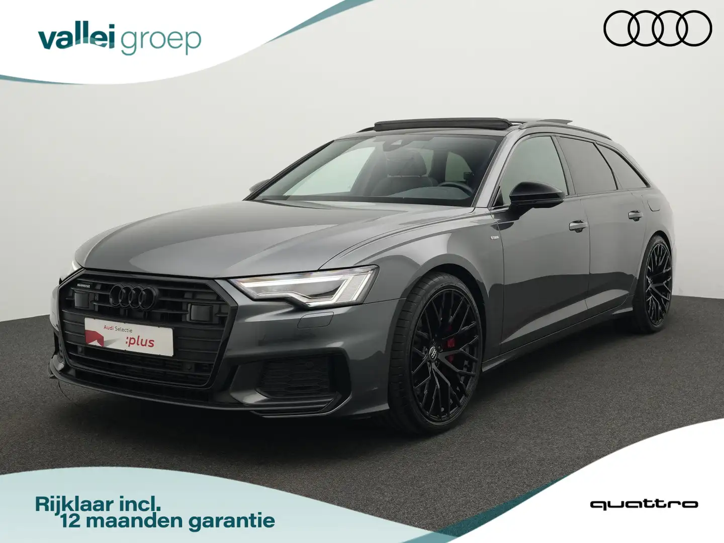 Audi A6 Avant 55 TFSI e 367 pk Competition / S-Line | Pano Grijs - 1