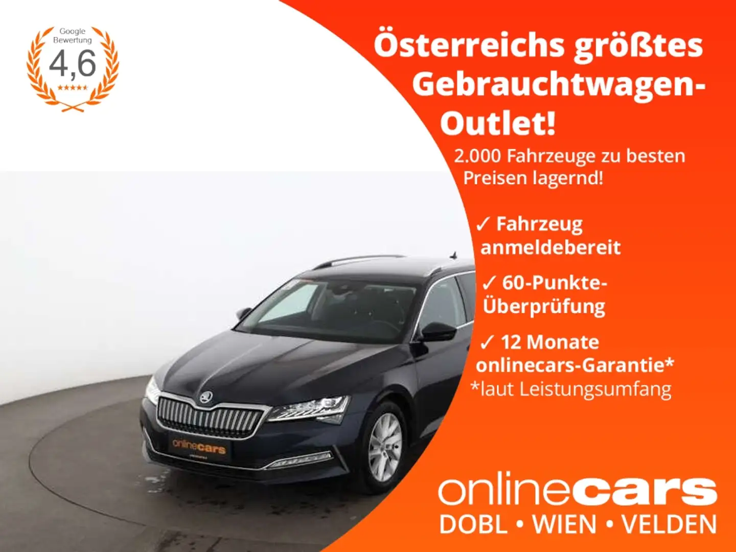 Skoda Superb Combi 1.4 TSI Style iV Aut MATRIX RADAR Bleu - 1
