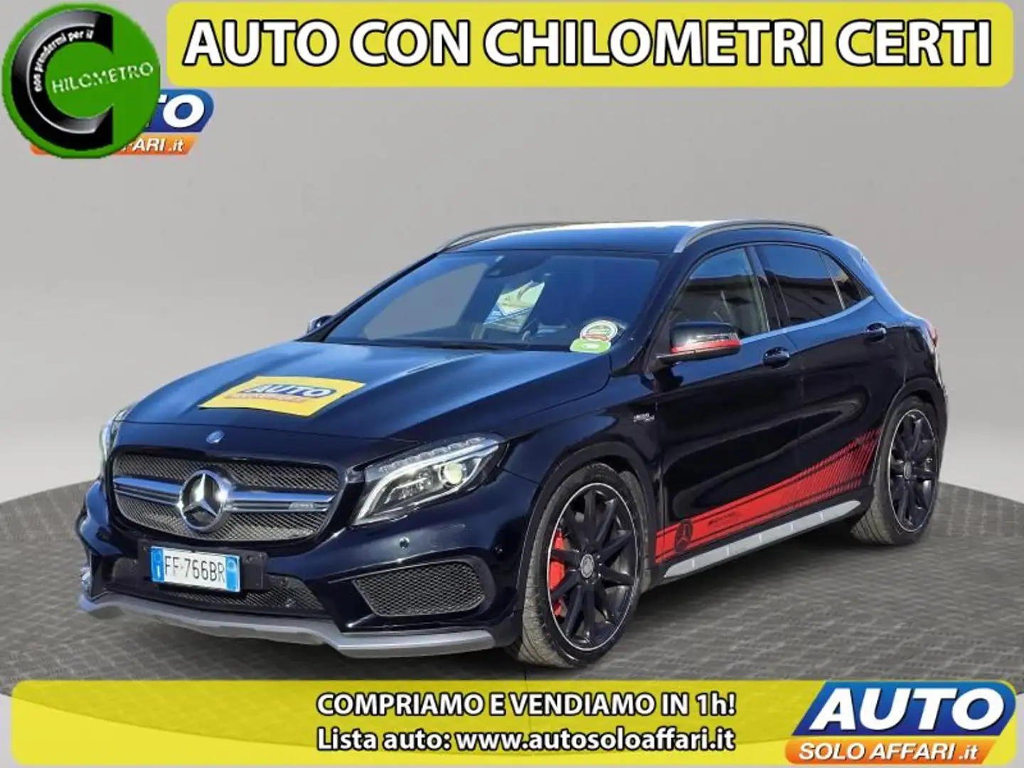 Mercedes-Benz GLA 45 AMG 45 AMG 4MATIC EURO6B Nero - 1