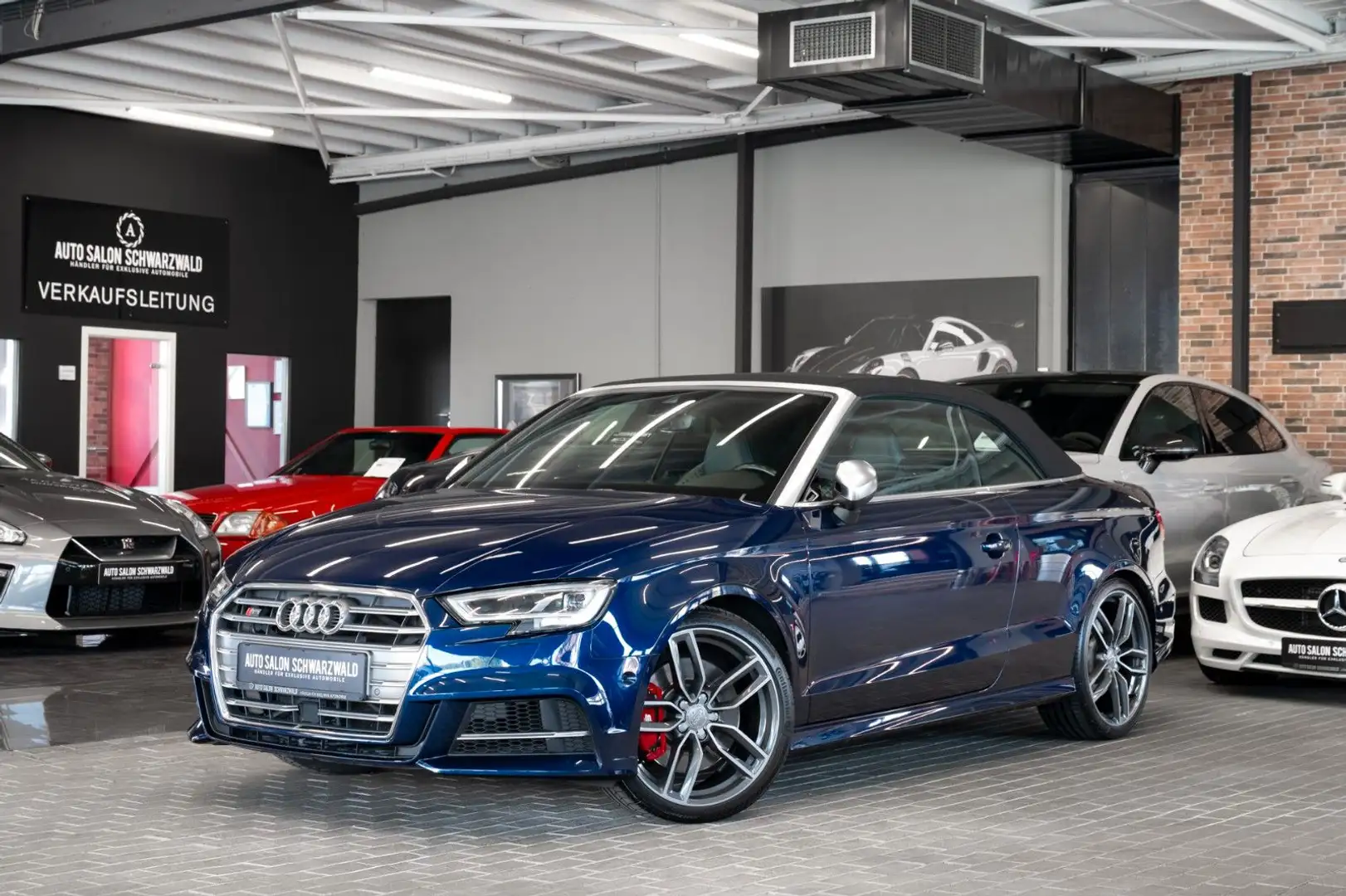 Audi S3 Cabrio 2.0 TFSI quattro|RS-SITZE|B&O|VIRTUAL Blau - 1