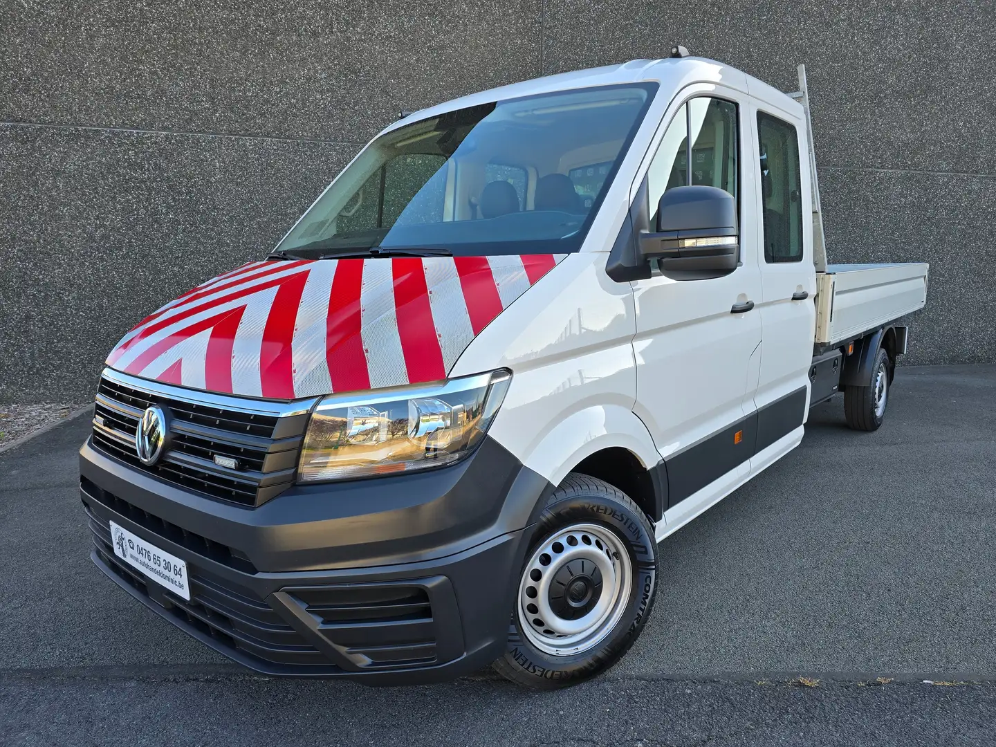 Volkswagen Crafter 2.0 TDI  L4/ 7 ZITPL./ DUBBELE CABINE/ AUTOMAAT.. Wit - 1