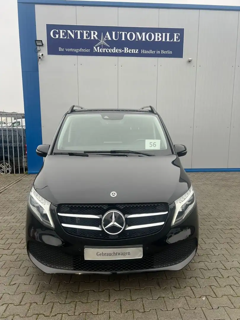 Mercedes-Benz V 220 V220 LANG 9G LED WEBASTO AHK LEDER 7-SITZ EL.TÜR Noir - 2