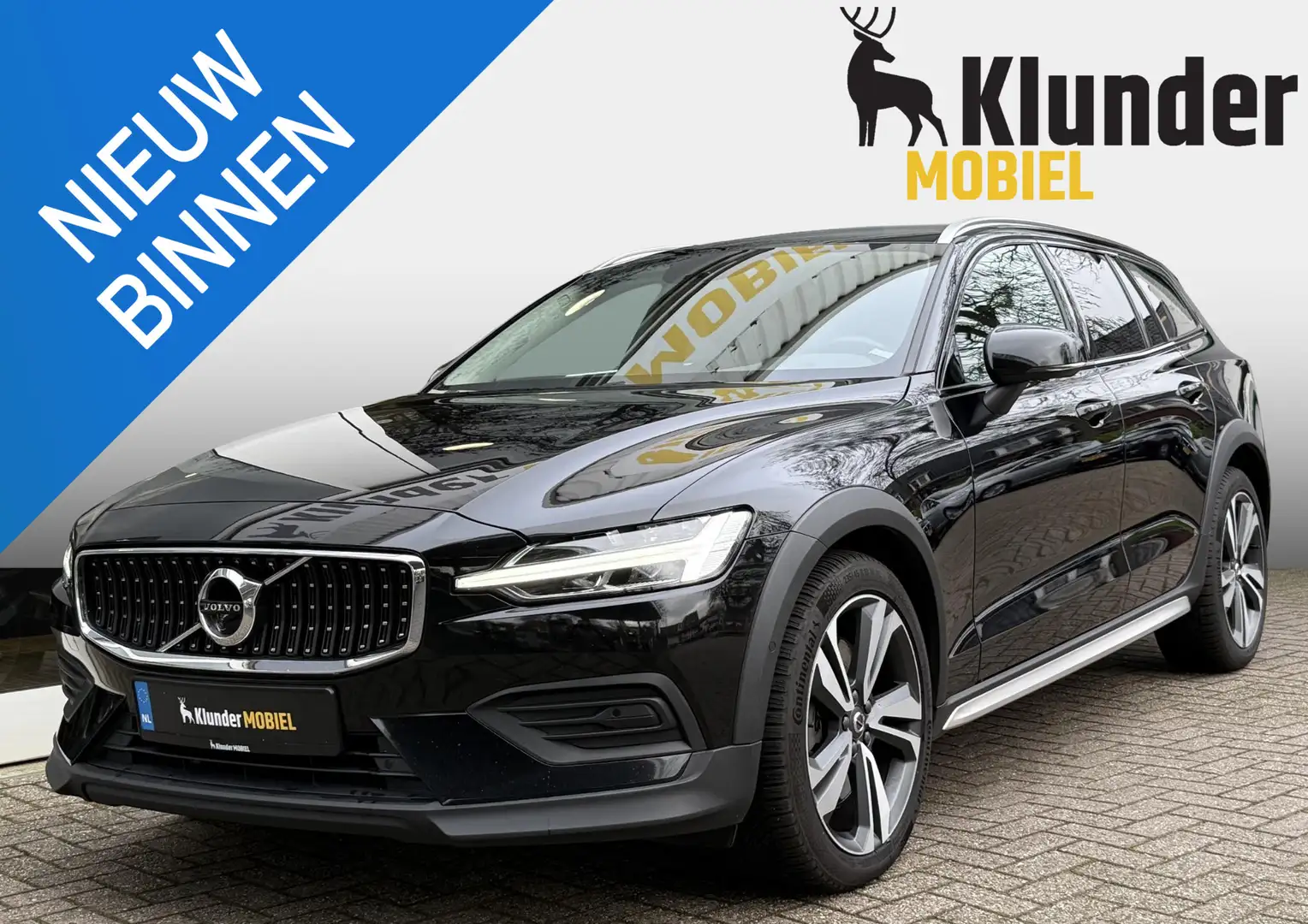 Volvo V60 Cross Country 2.0 B5 AWD |360° Camera|HarmanKardon|Leder| Zwart - 1